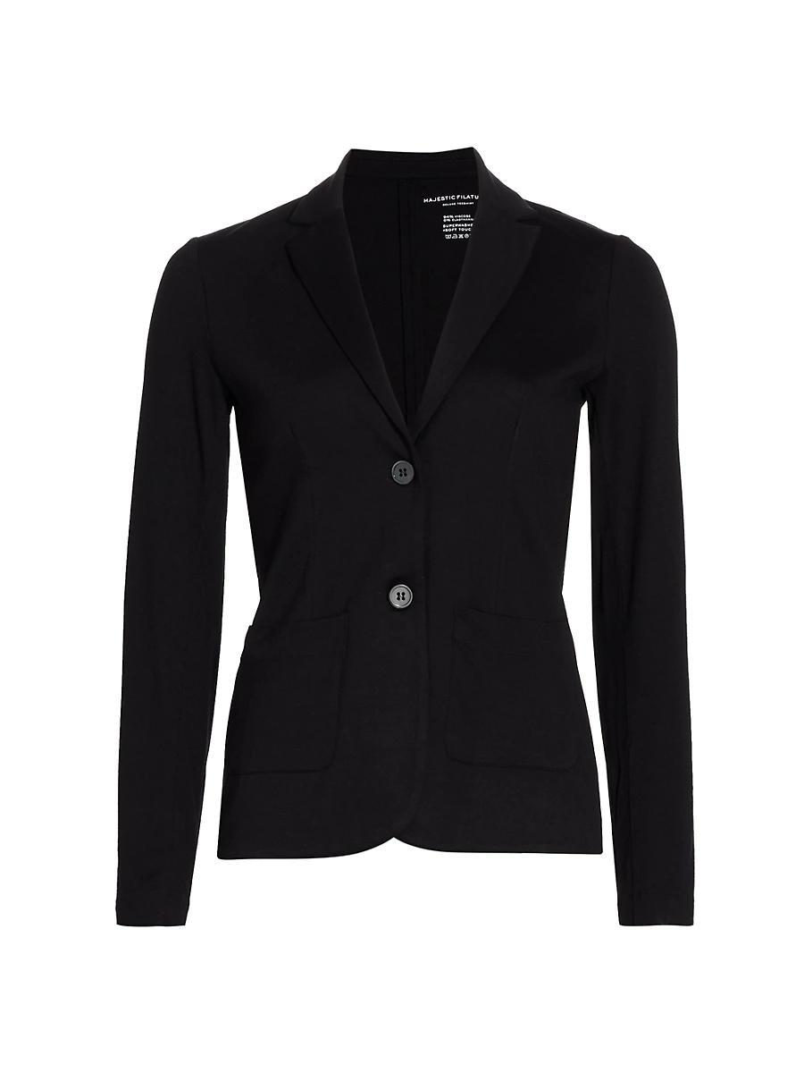 Soft Touch Two-Button Blazer Product Image