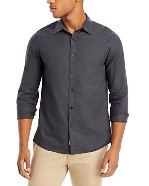 Mens Cotton Button-Front Shirt Product Image