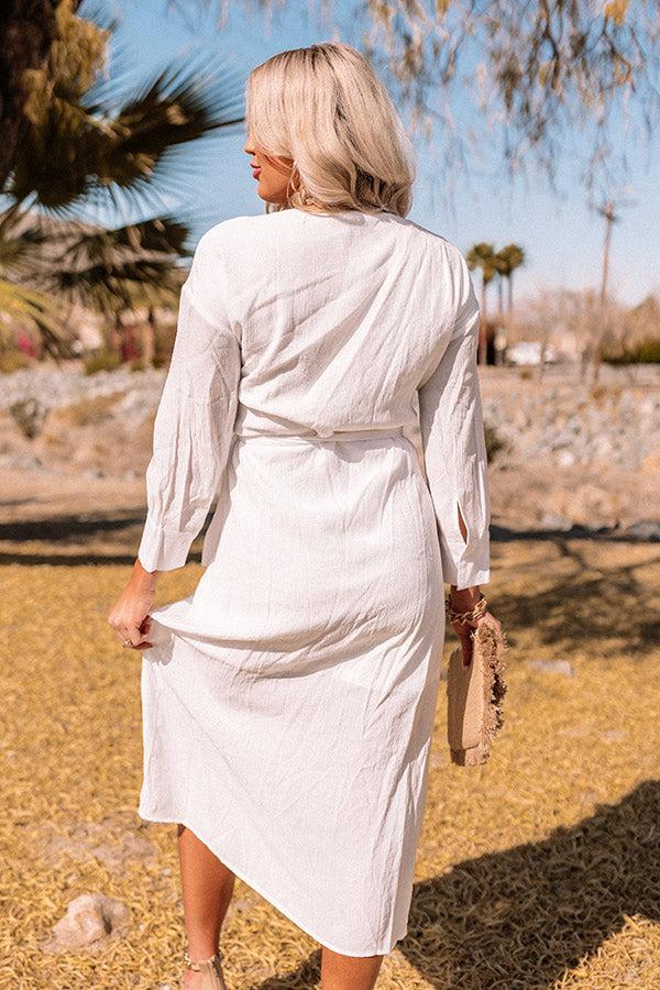 Made For The Waves Wrap Dress Product Image