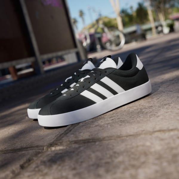 adidas VL Court 3.0 Shoes Core Black M 12 / W 13 Mens Product Image