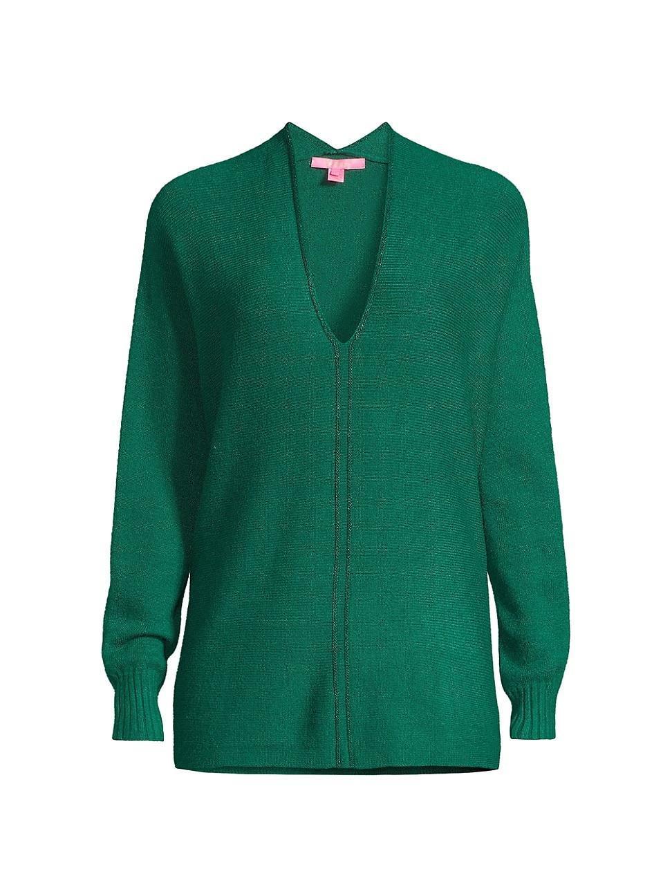 Lilly Pulitzer Sevie Sweater (Evergreen) Women's Sweater Product Image