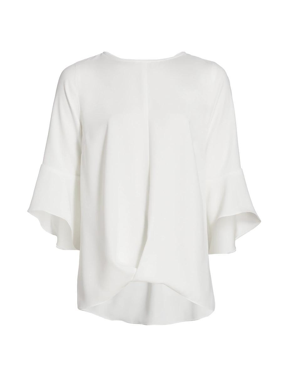 Caroline Rose Twisted Hem Top Product Image