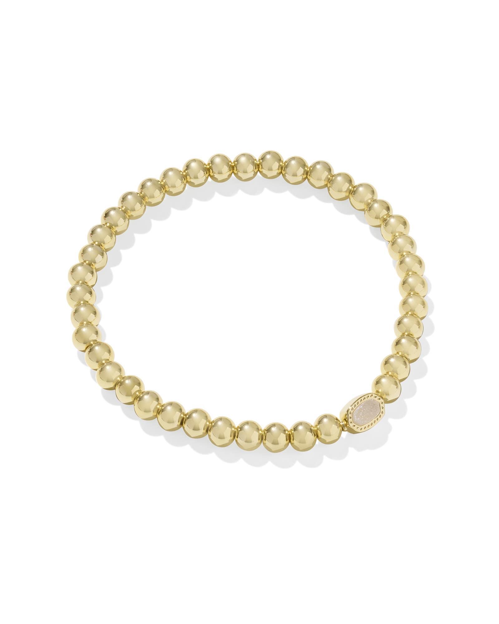 Mini Elaina Gold Stretch Bracelet Product Image