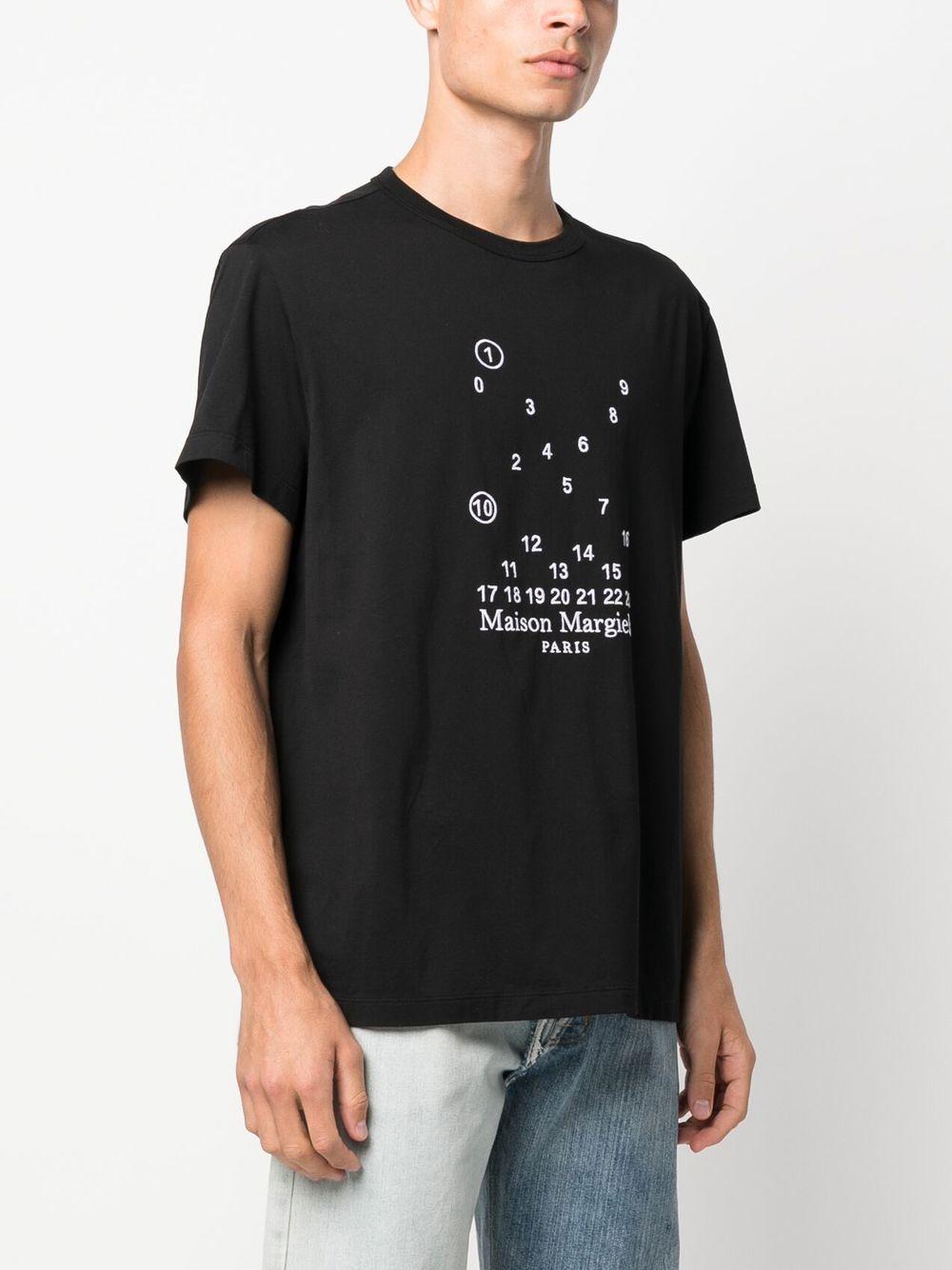 Numeric logo-embroidered T-shirt Product Image
