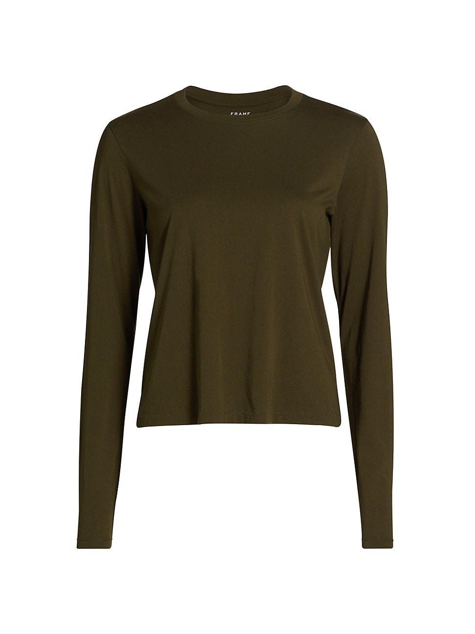 Frame Long Sleeve Baby Tee Product Image