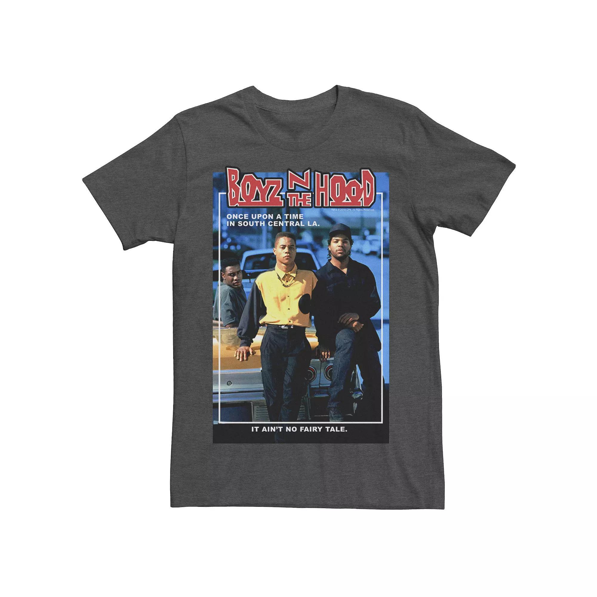 Men's Boyz N The Hood Doughboy and Tre Once Upon A Time Portrait Tee, Size: 3XL, Grey Heather Product Image