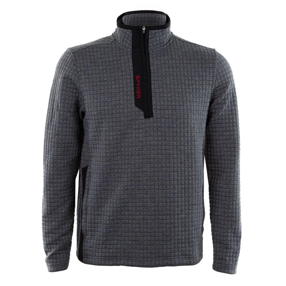 Spyder Men's Box Quilt 1/4 Zip Pullover Product Image