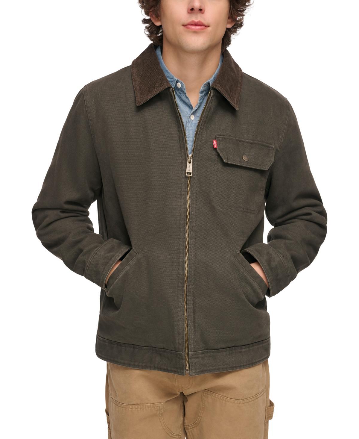 Men's Levi's® Trucker Jacket, Size: Large, Black Product Image