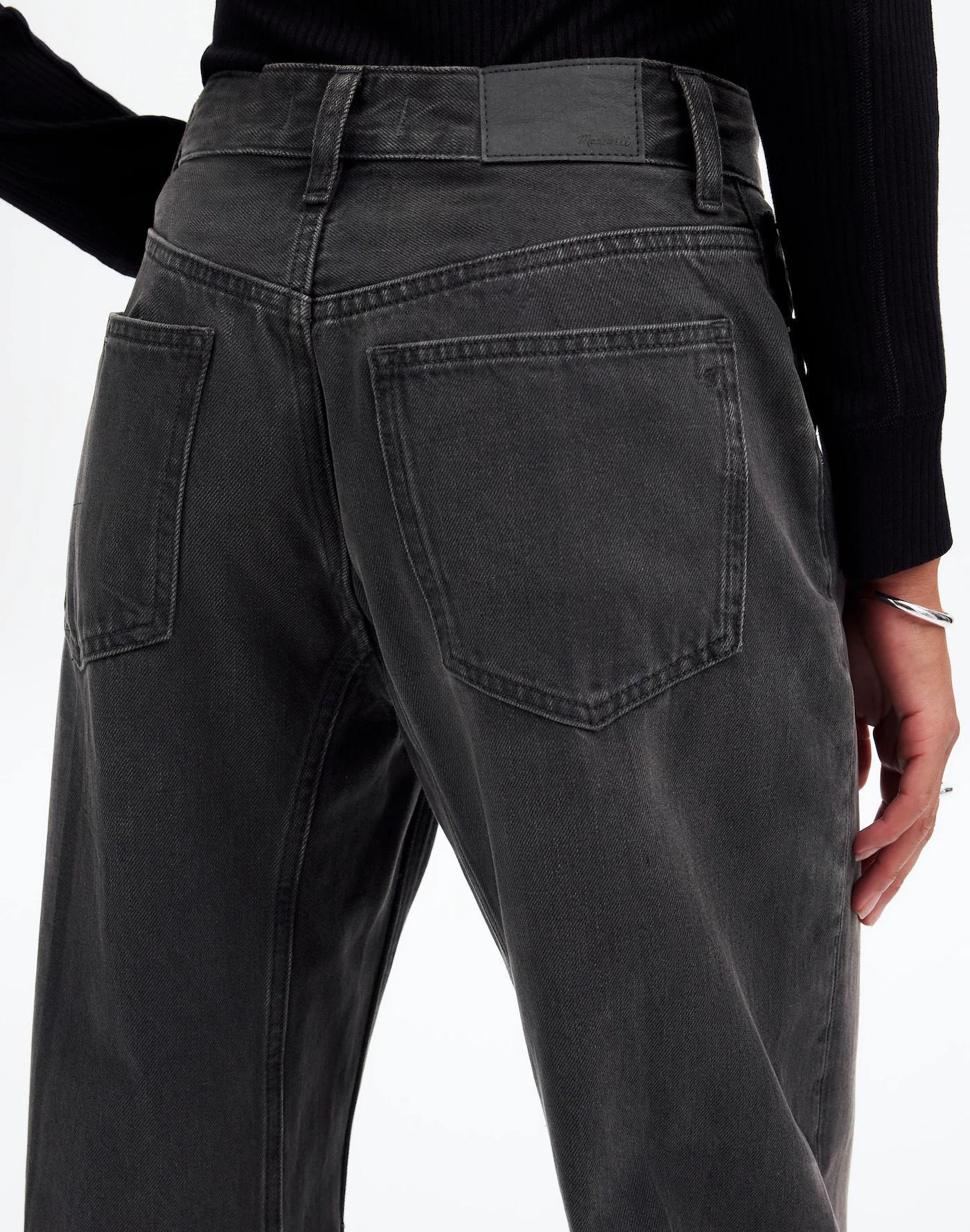 The Petite Darted Barrel-Leg Jean Product Image