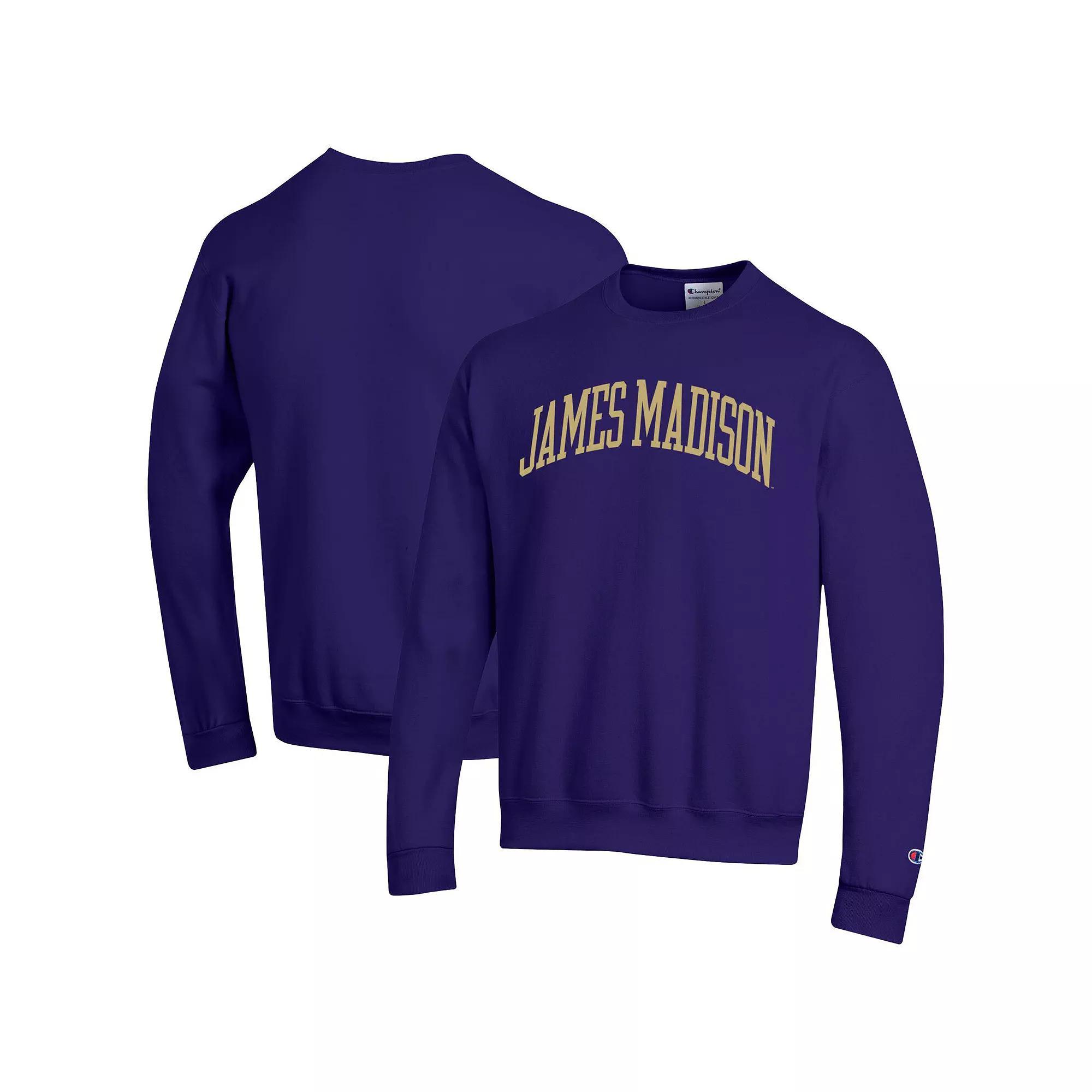 Mens Champion Notre Dame Fighting Irish Basic Arch Fleece Pullover Sweatshirt Blue Product Image