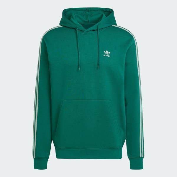 adidas Adicolor Classics 3-Stripes Hoodie Better Scarlet 2XL Mens Product Image