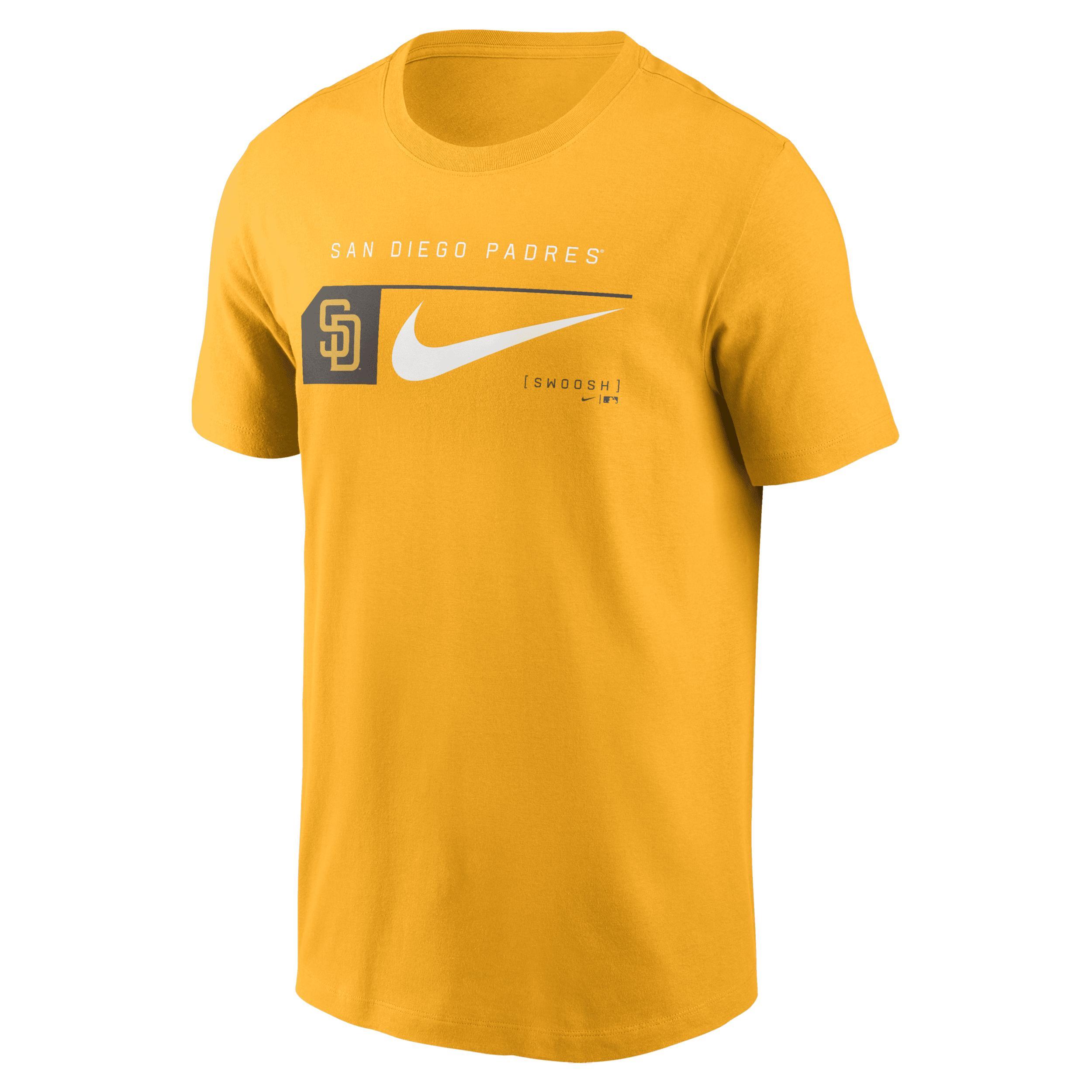 Mens Nike San Diego Padres Team Swoosh Lockup T-Shirt Product Image