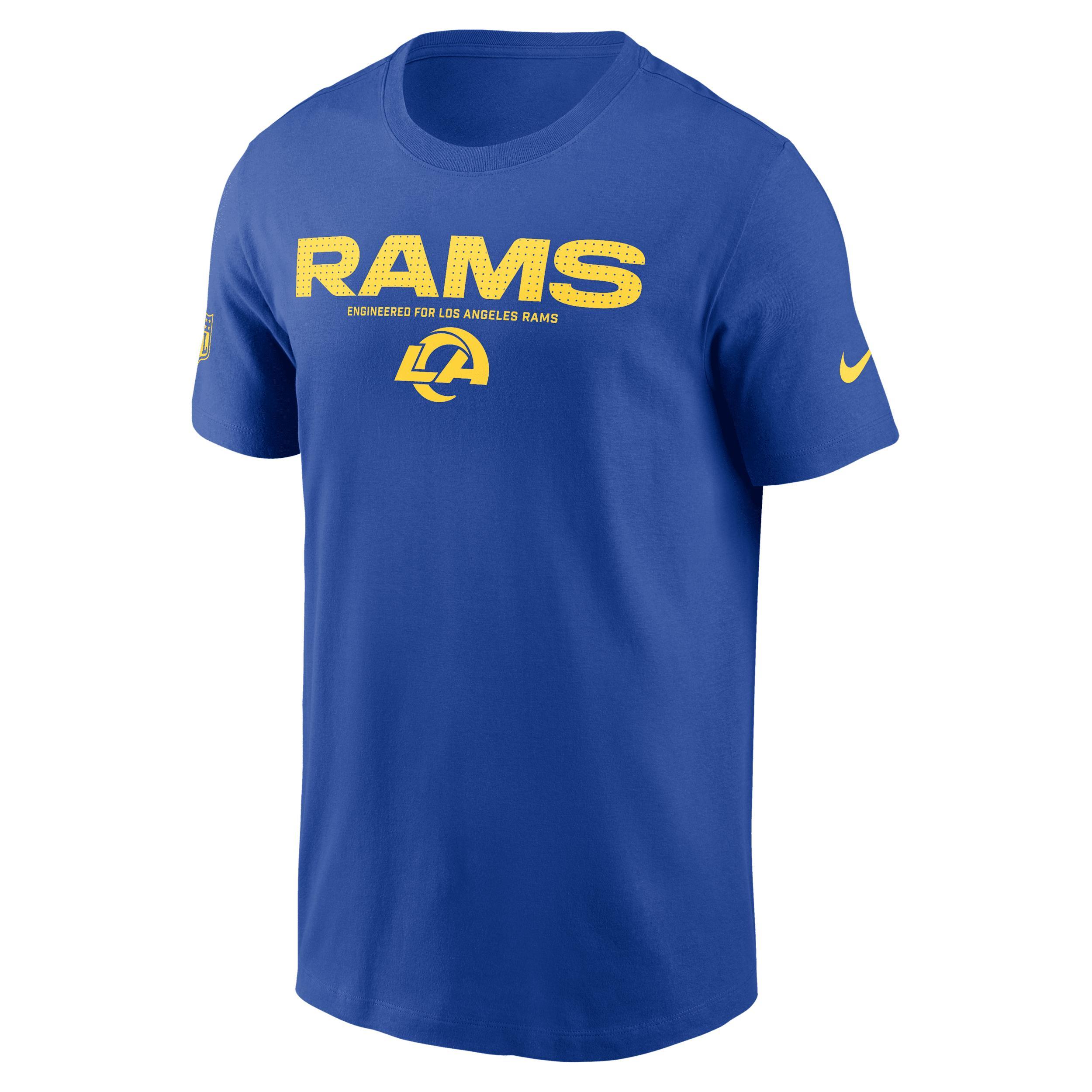 Los Angeles Rams Sideline Team Issue Nike Men's Dri-FIT NFL T-Shirt Product Image
