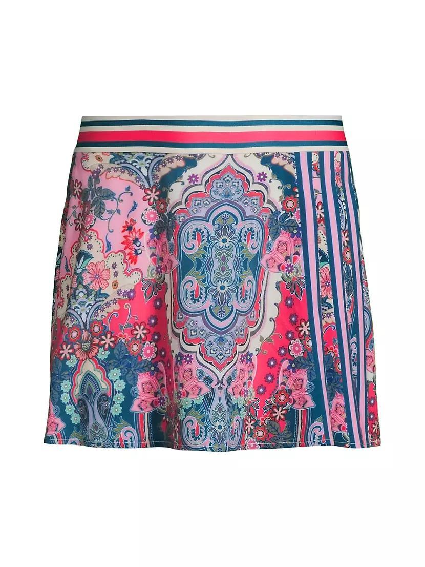 Melody Bee Active Paisley Tennis Skirt Product Image