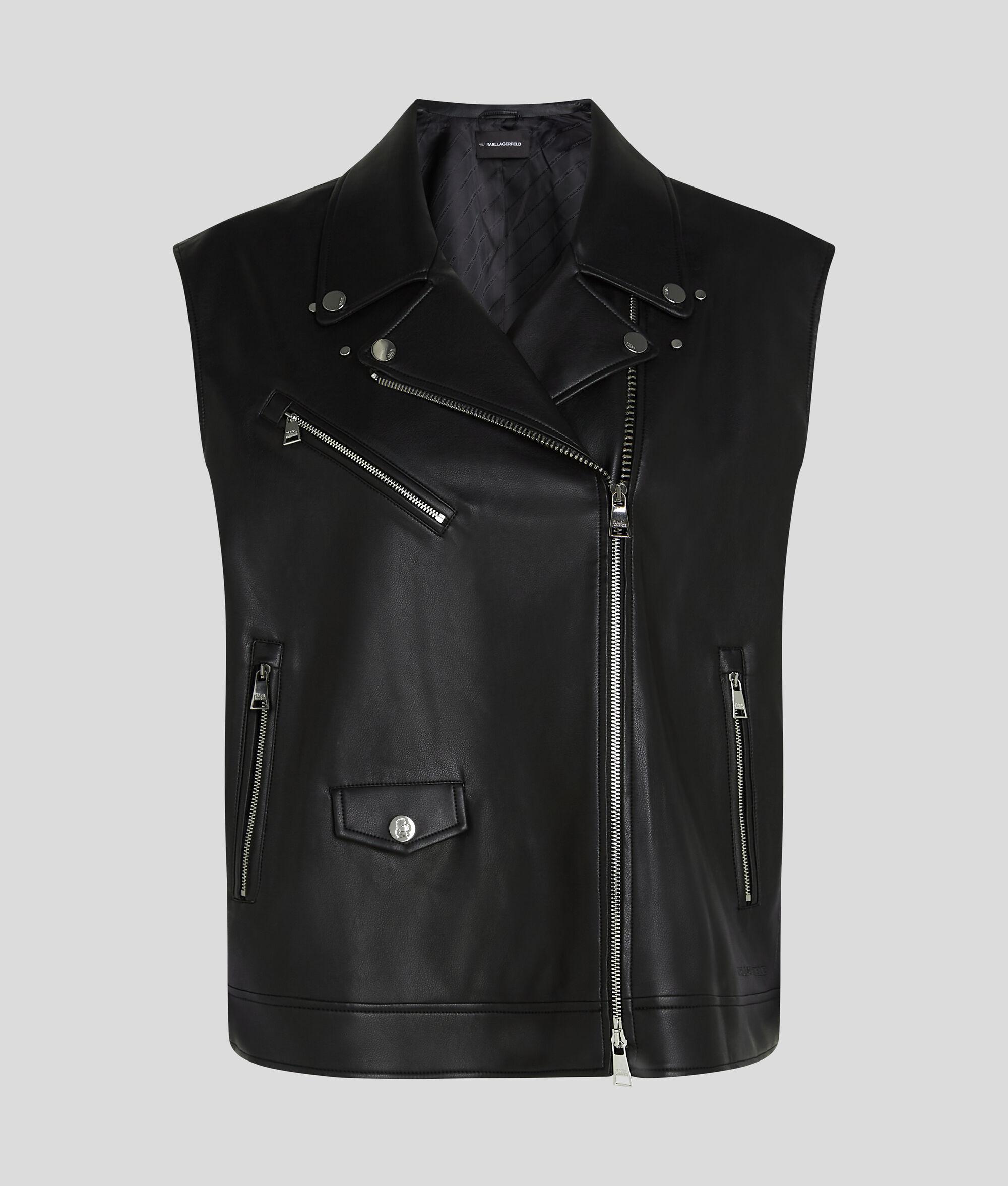 FAUX-LEATHER GILET Product Image