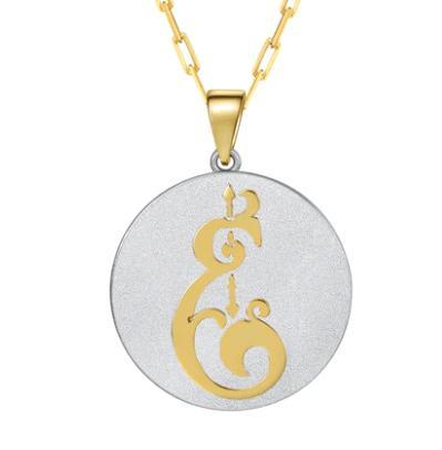Saints & Saviors Fancy Initial K Pendant Necklace Product Image