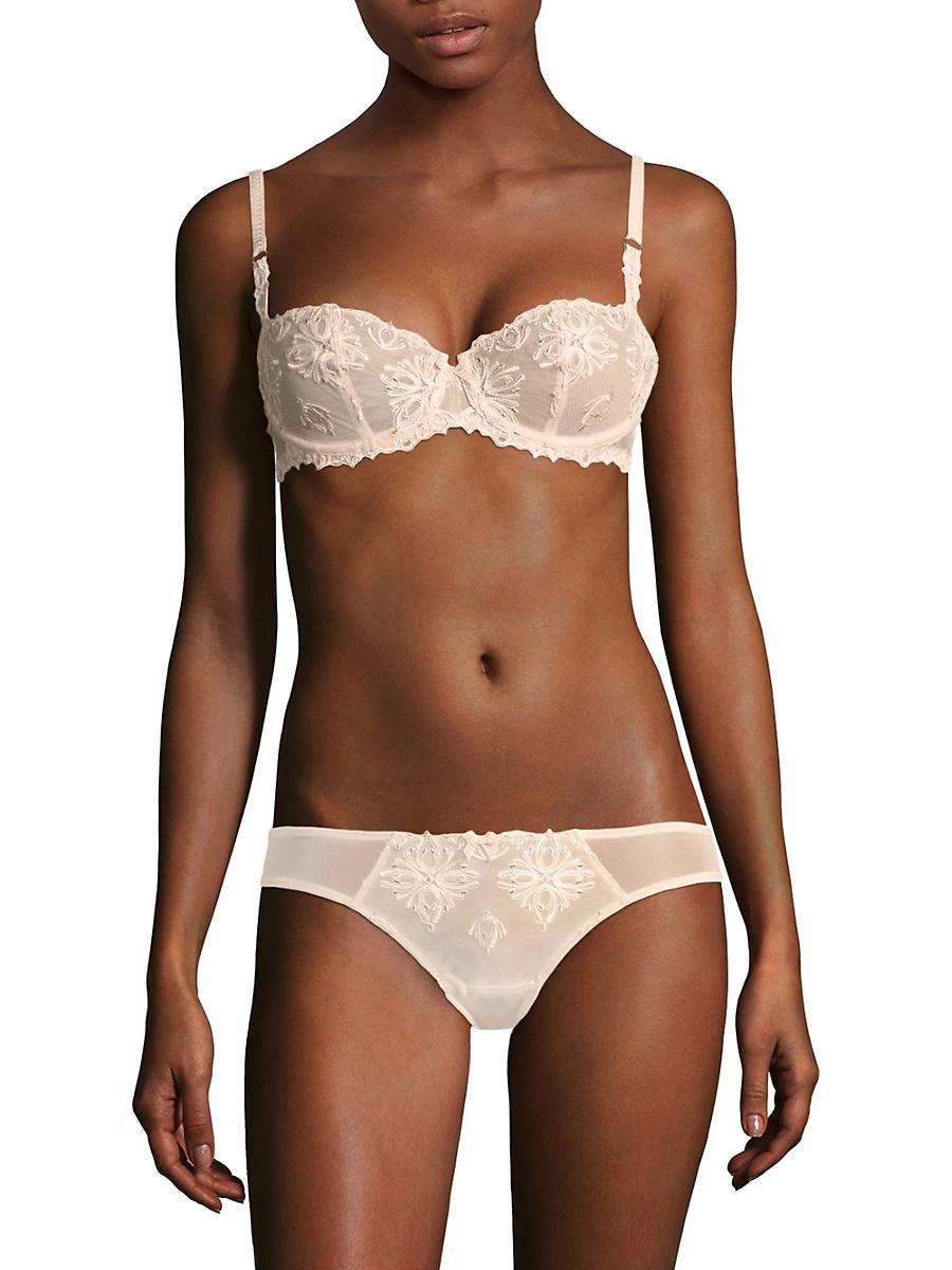 Chantelle Champs-Elysees Lace Unlined Demi Bra Product Image