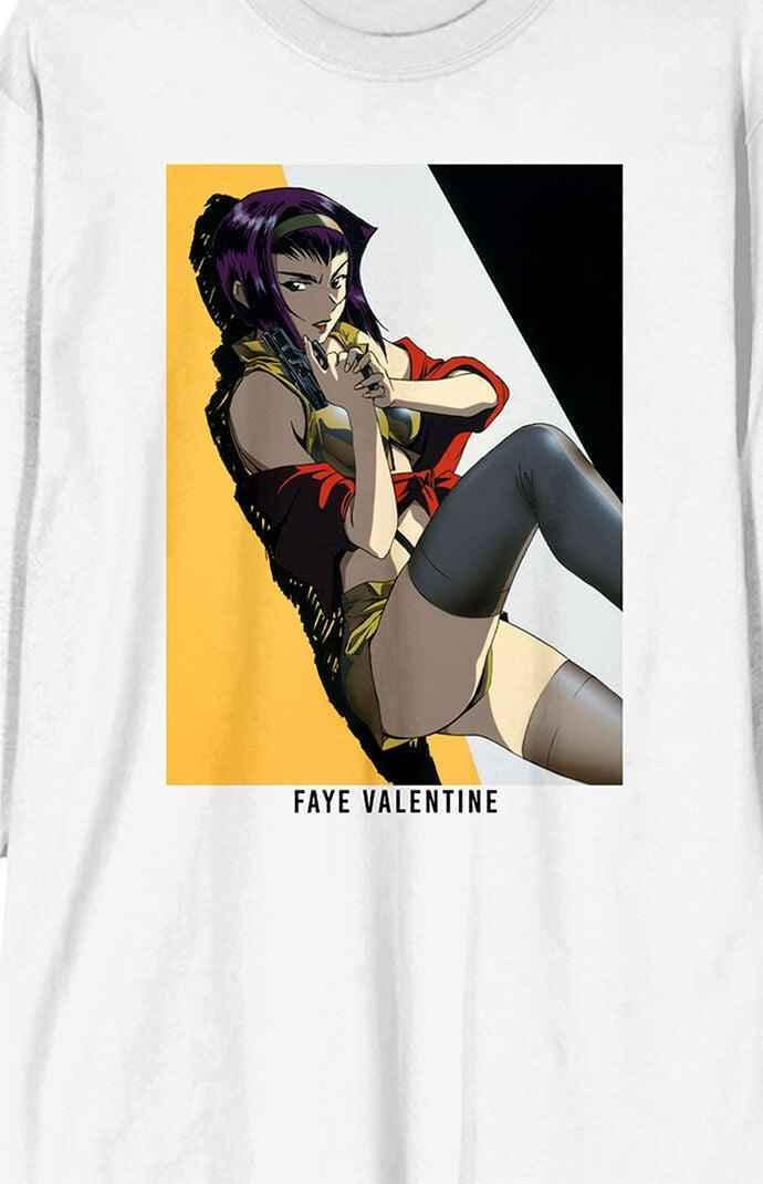 Men's Faye Valentine Cowboy Bebop Long Sleeve T-Shirt Product Image