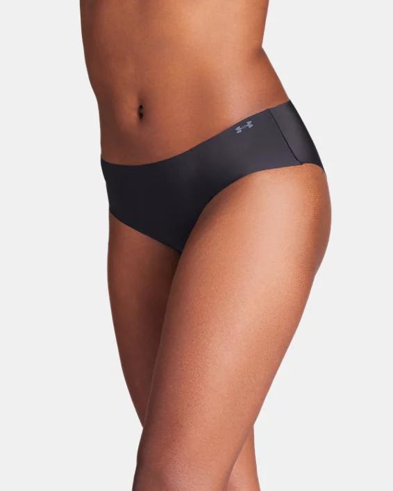 UA Pure Stretch Womens 3-Pack No Show Hipster Product Image