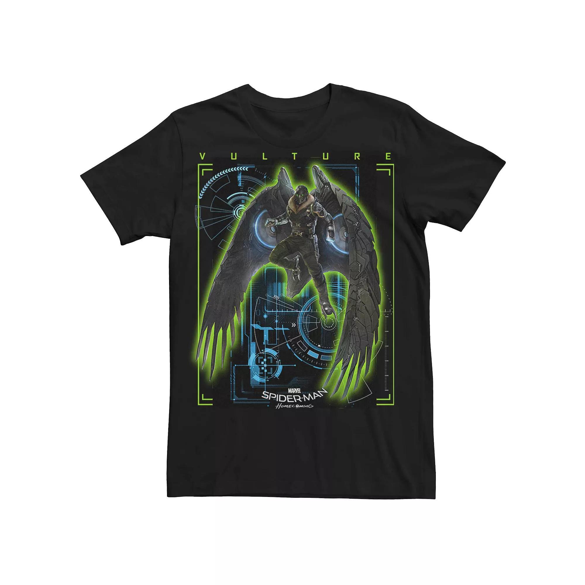 Disney's Villains Cursed And Condemned Poster Men's Tee, Size: Large, Black Product Image