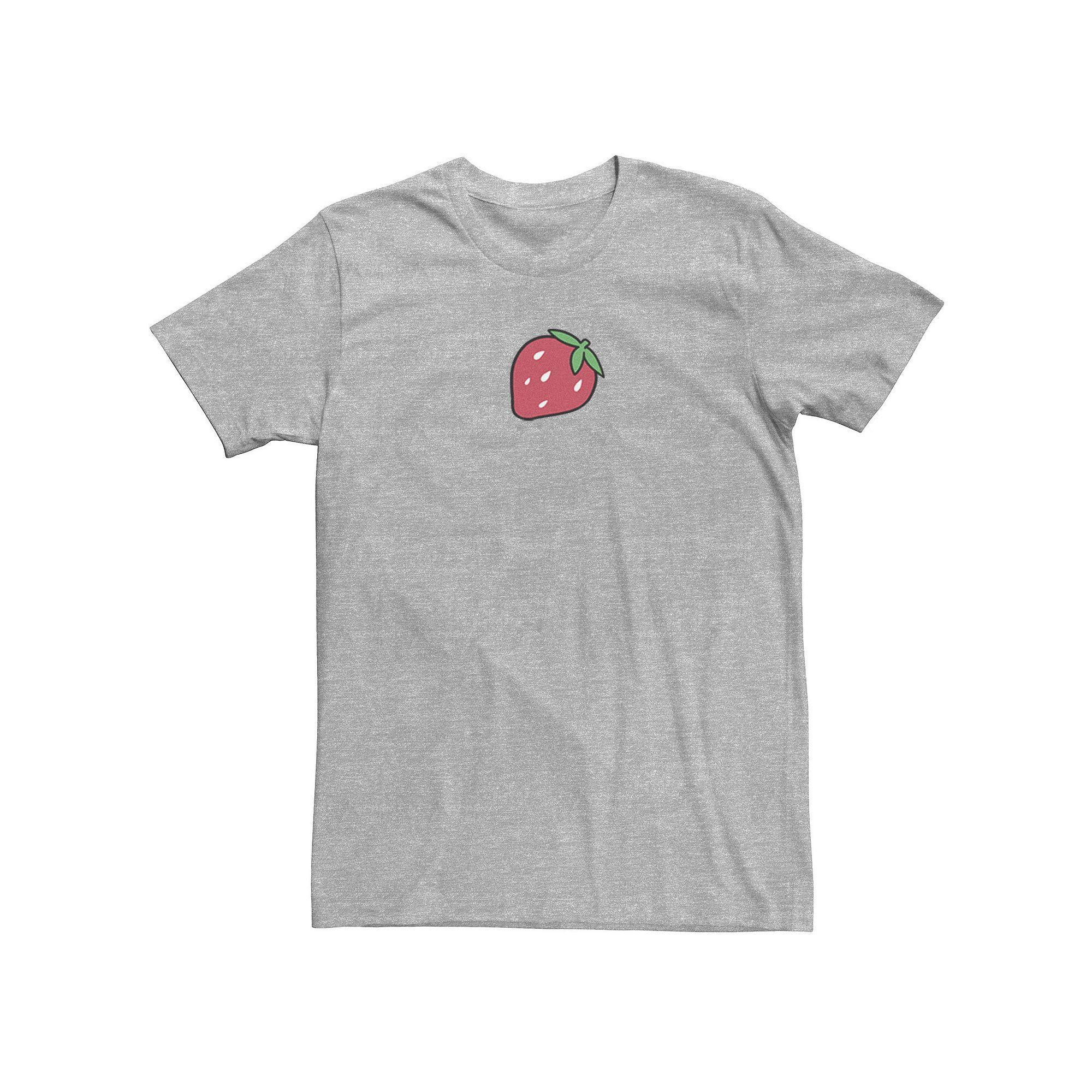 Big & Tall Trendy Bitty Berry Tee, Mens Athletic Grey Product Image
