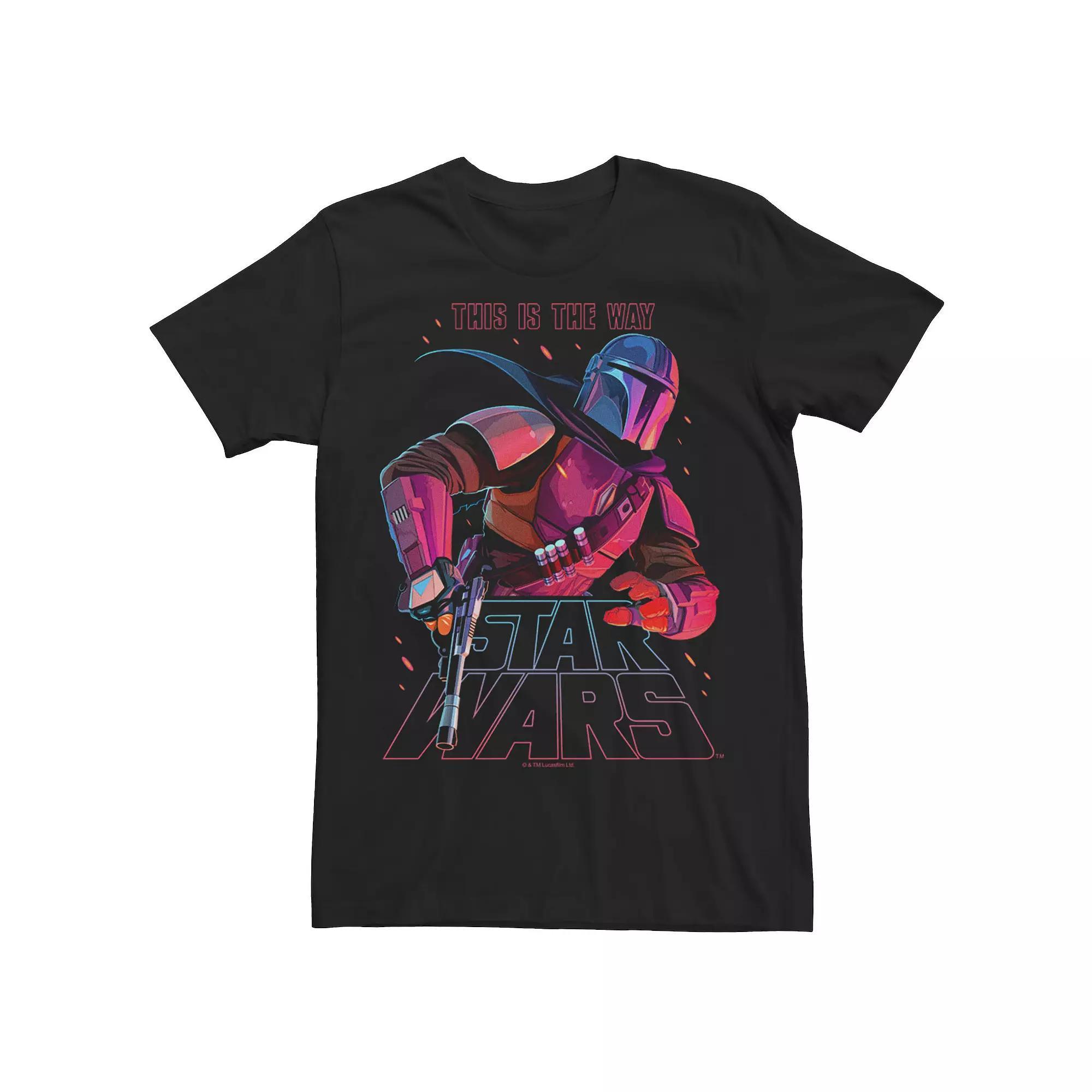 Big & Tall Star Wars Sith Playing Card Tee, Men's, Size: 4XL, Black Product Image