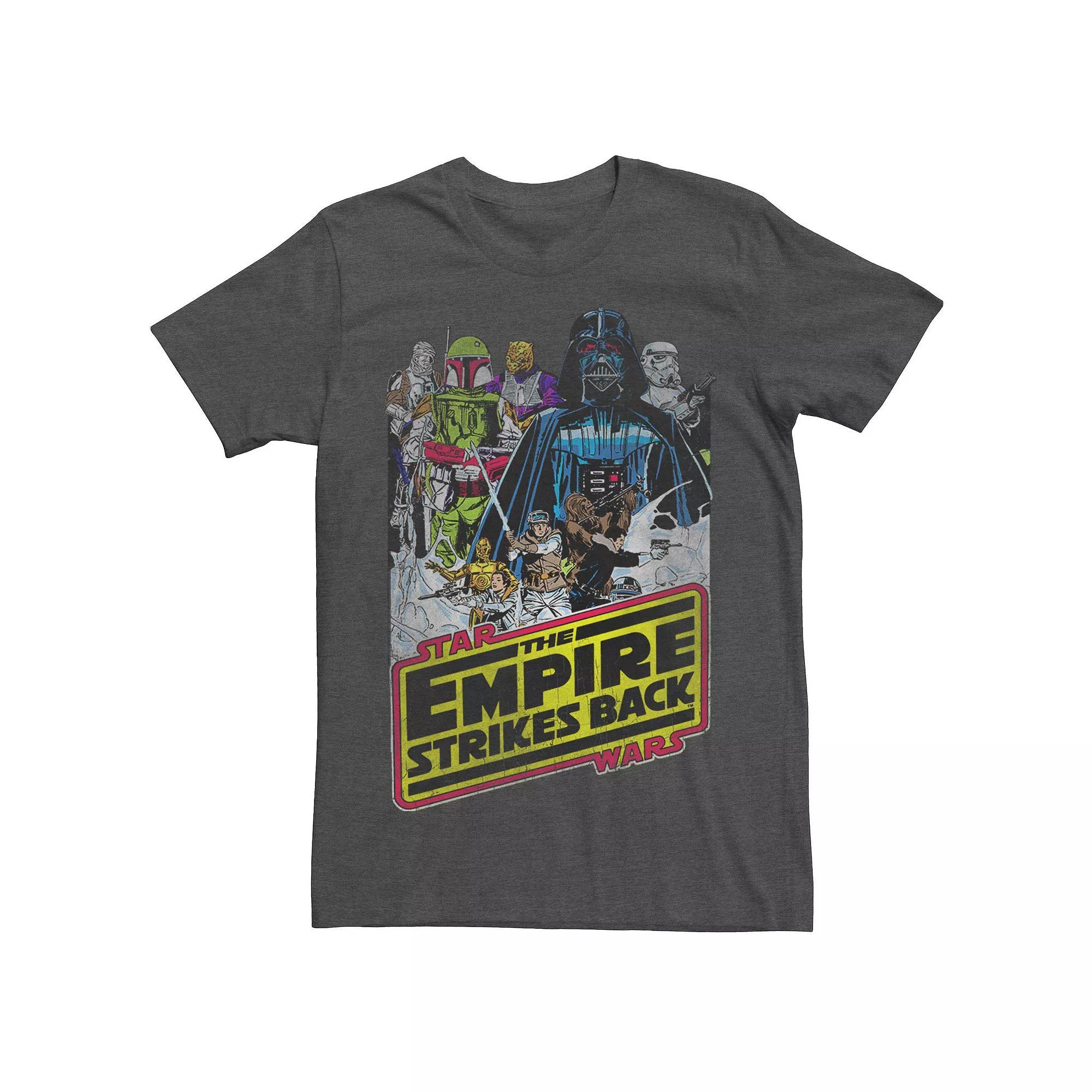 Big & Tall Star Wars Sith Playing Card Tee, Men's, Size: 4XL, Black Product Image