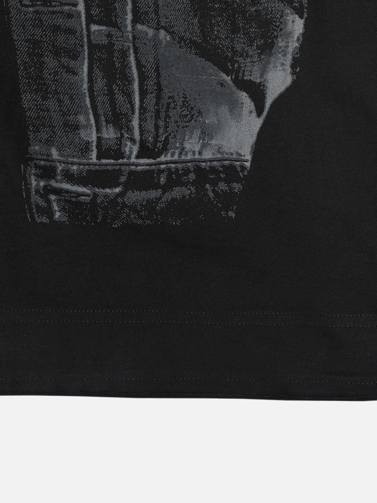 Aelfric Eden Denim Print Tee Product Image