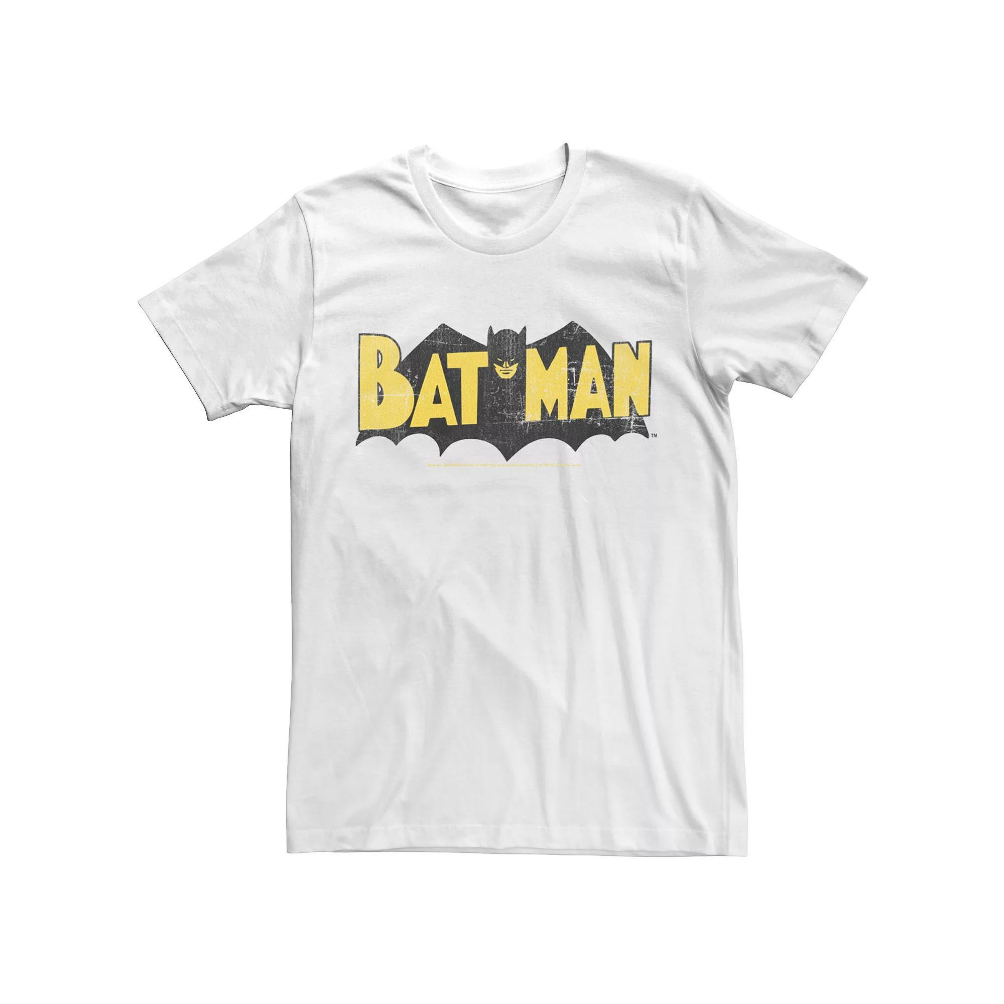 Men's Batman Force Of Good Tee, Size: Small, Silver Product Image