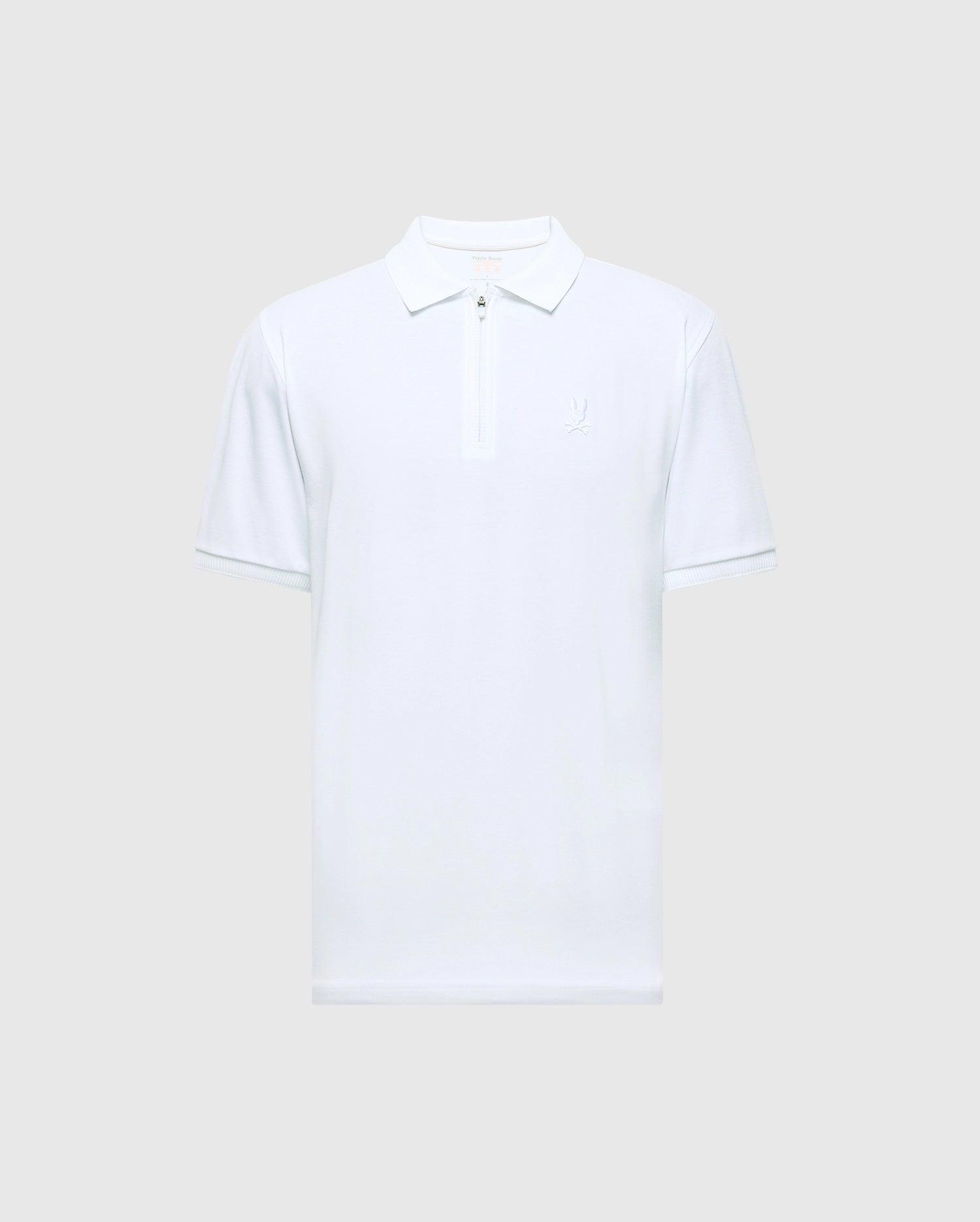 MENS TREVOR PERFORMANCE PIQUE ZIP UP POLO - B6K557F200 Product Image