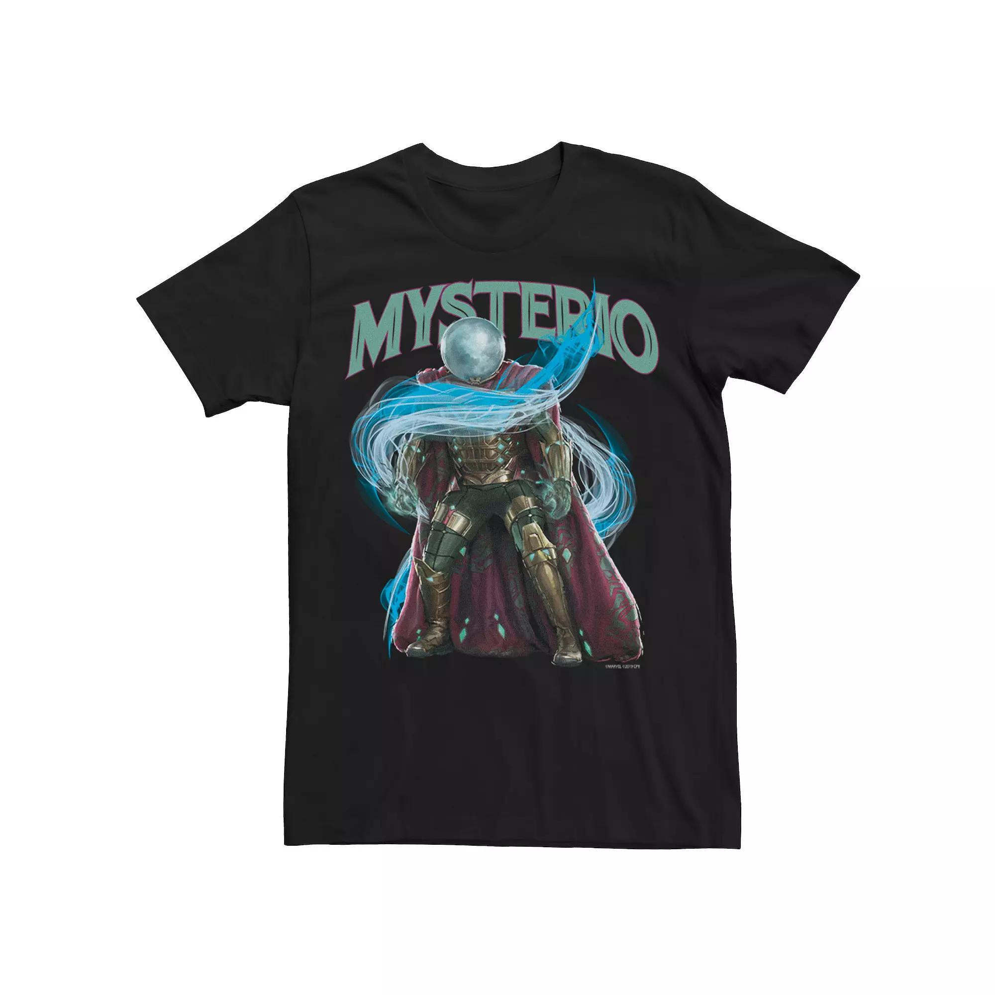Men's Marvel Spider-Man Far From Home Mysterio Stance Graphic Tee, Size: Large, Black Product Image