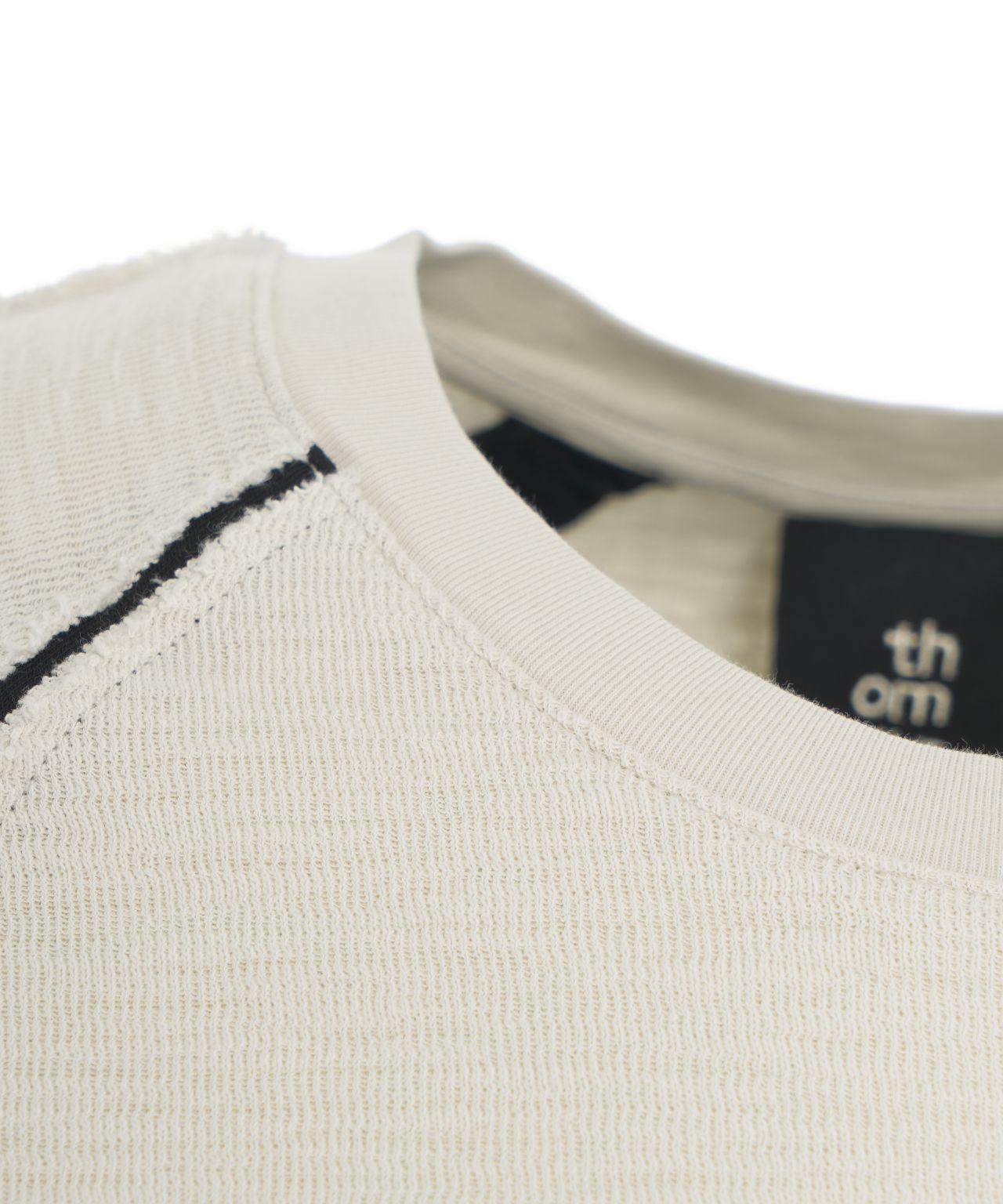 Knit pullover with seam details Product Image