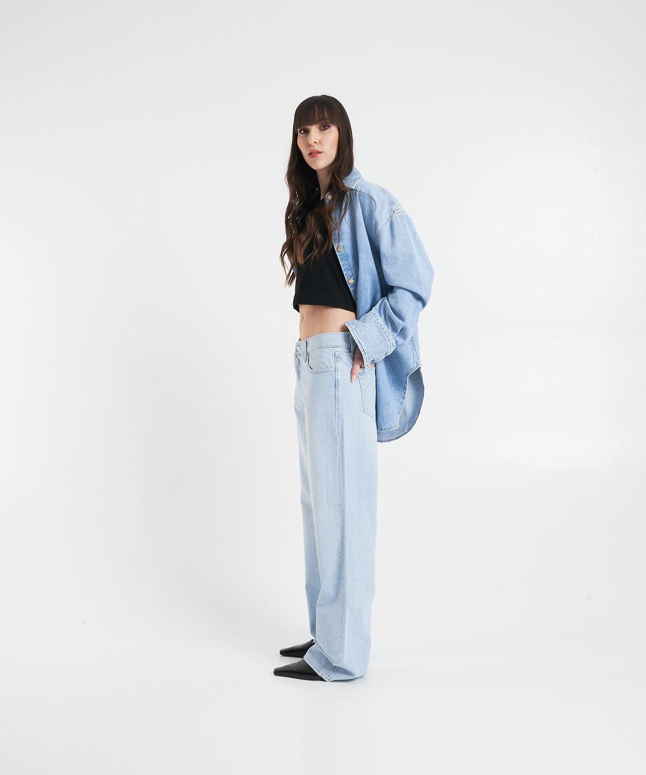 Ribbed top with embroidered logo Product Image