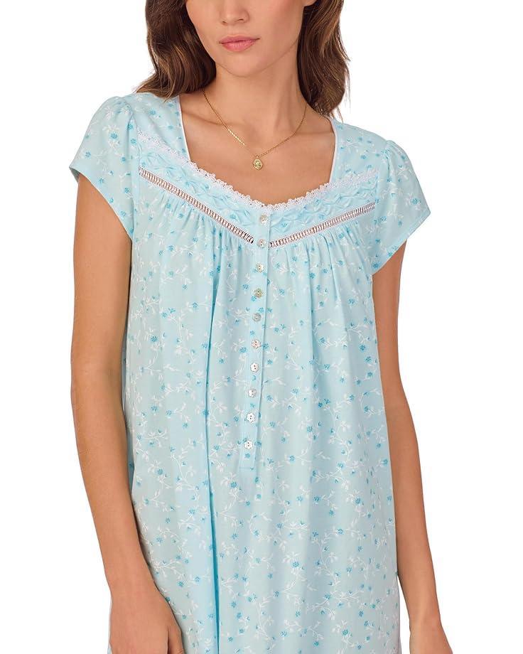Cap Sleeve Cotton Modal Waltz Gown Product Image