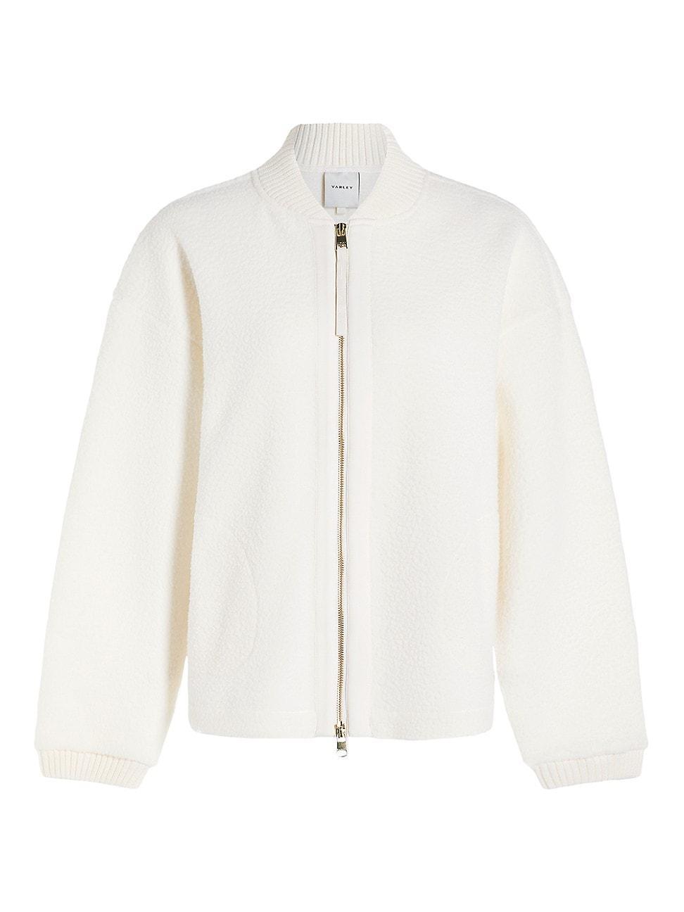 Womens Willmont Fleece Bomber Jacket Product Image