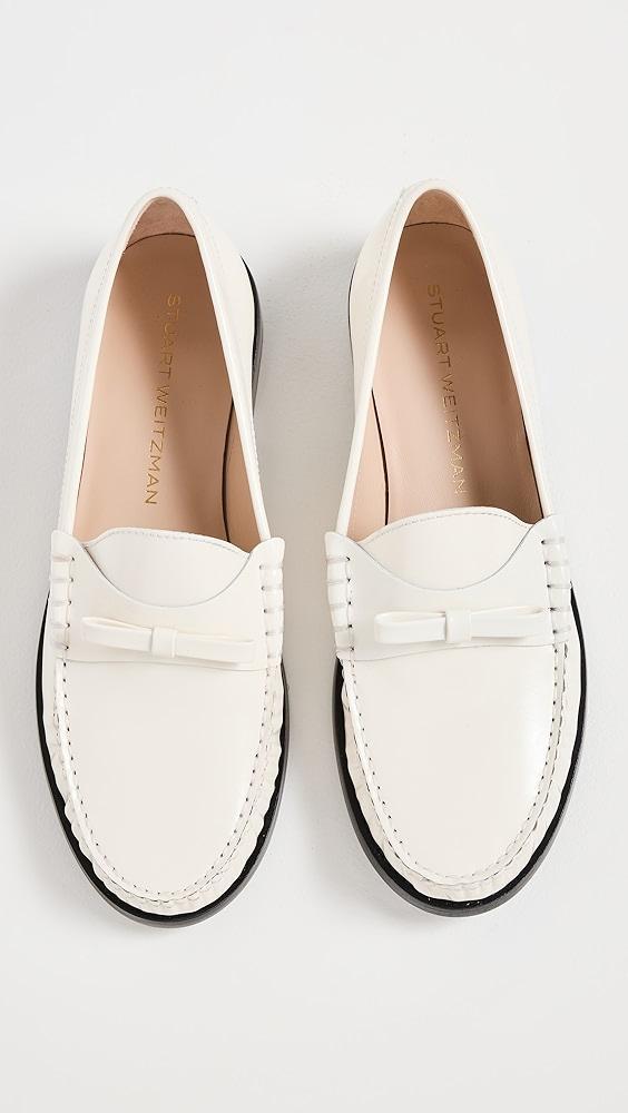 Stuart Weitzman Lottie Bow Loafers | Shopbop Product Image