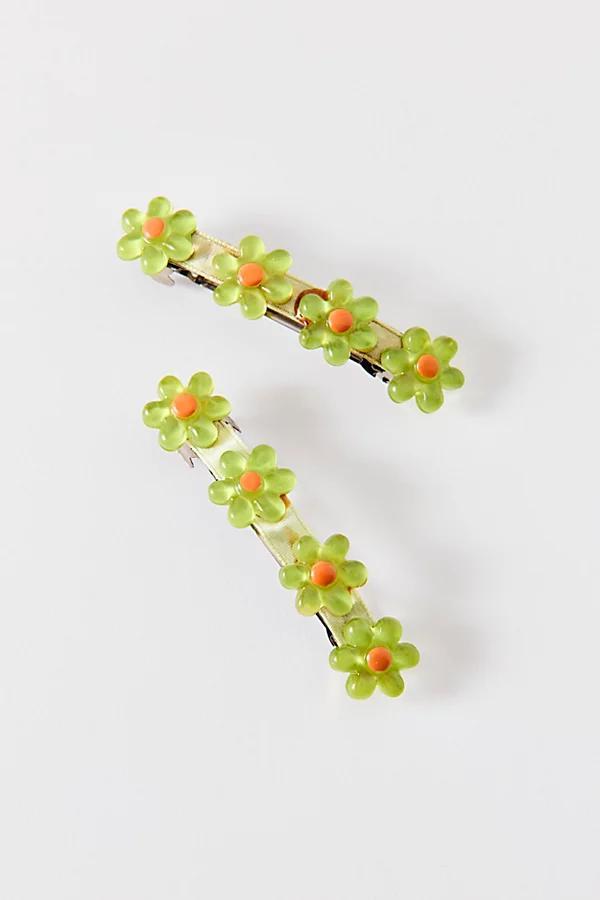 Vintage & ReMADE by UO Vintage By UO Daisy Hair Clip Womens at Urban Outfitters Product Image