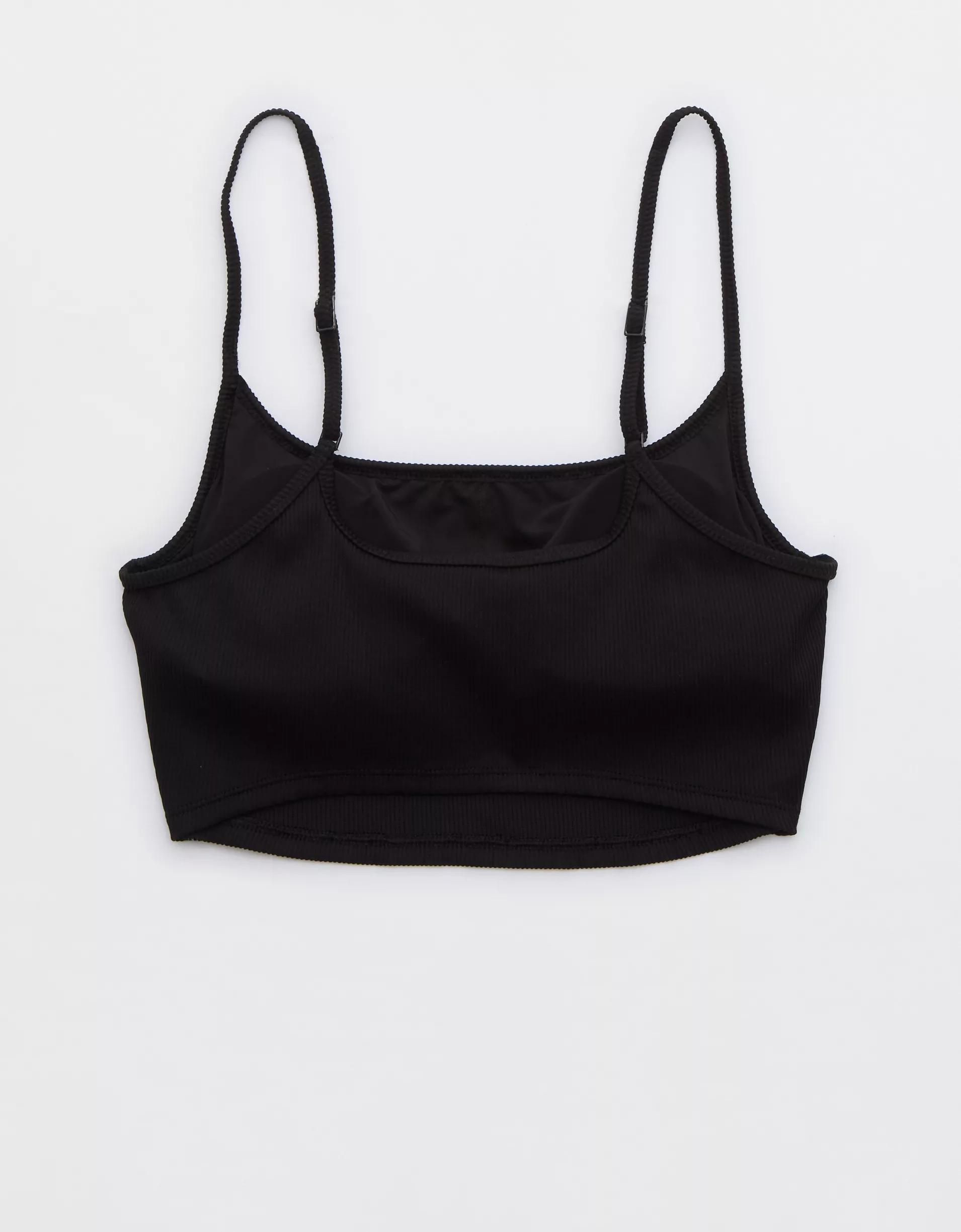 Aerie Ribbed Scoop Longline Bikini Top Product Image