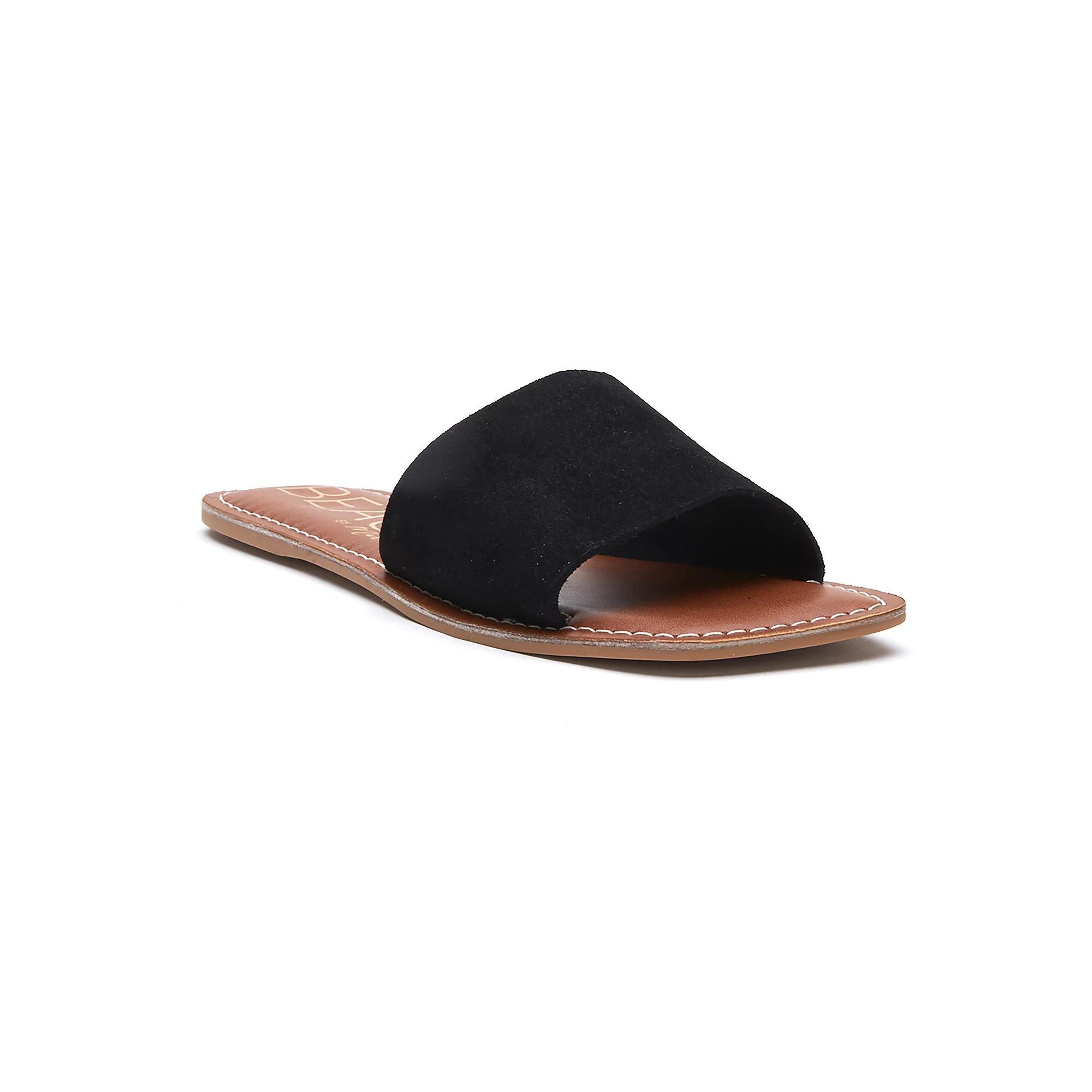Beach by Matisse Bali Women's Suede Slide Sandals, Size: 10, Black Product Image