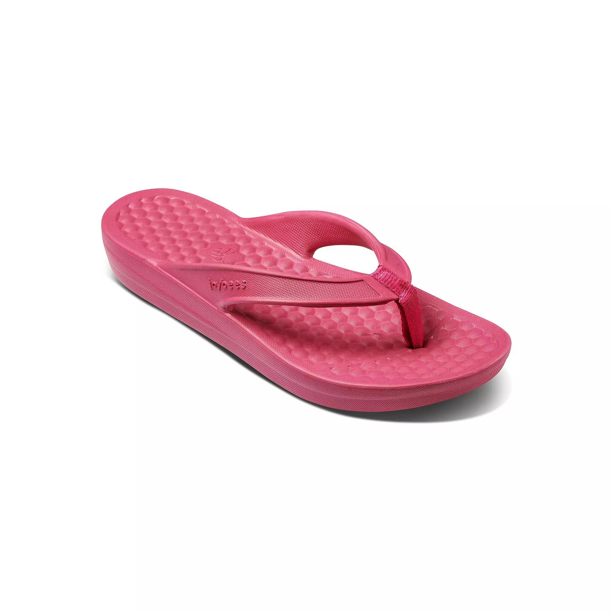 Joybees Varsity Women's Flip Flop Sandals, Size: 7, Red Product Image