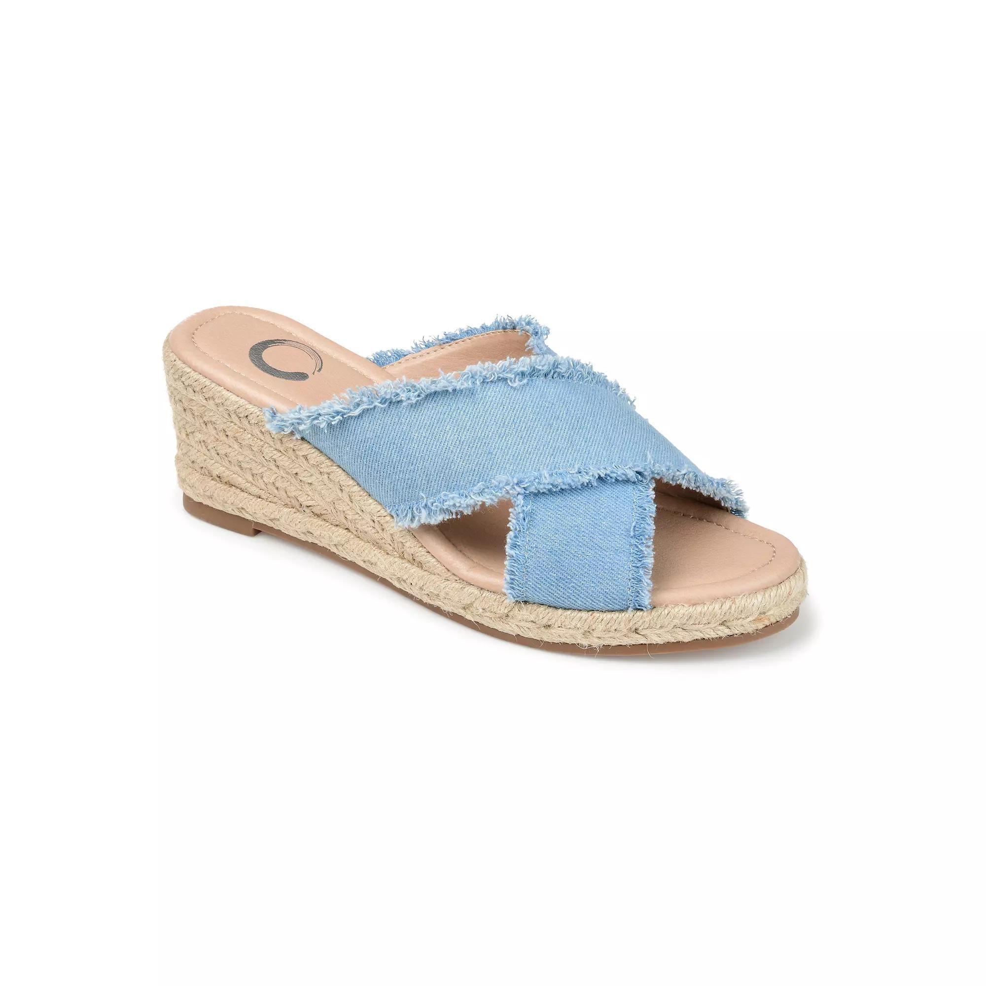 Journee Shanni Womens Wedge Sandals Product Image