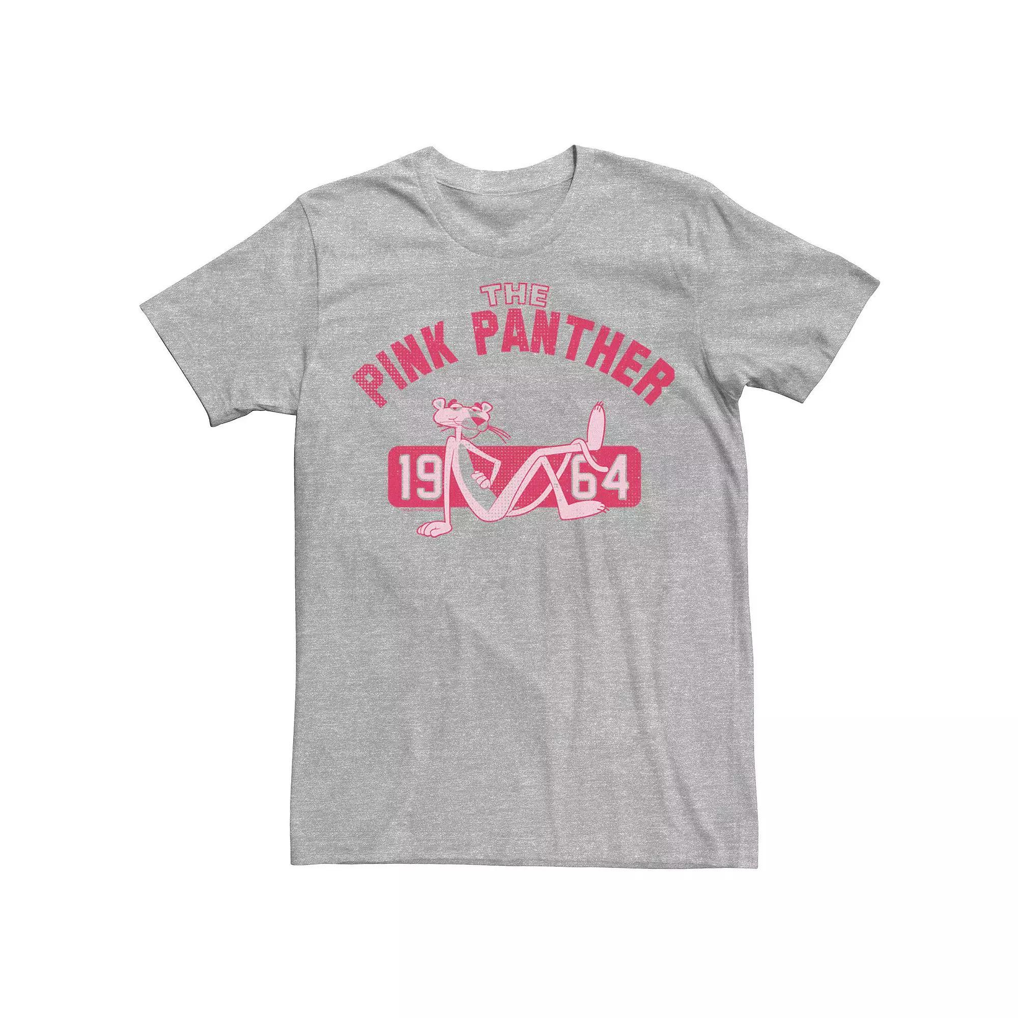 Men's The Pink Panther 1964 Collegiate Tee, Size: XXL, Athletic Grey Product Image