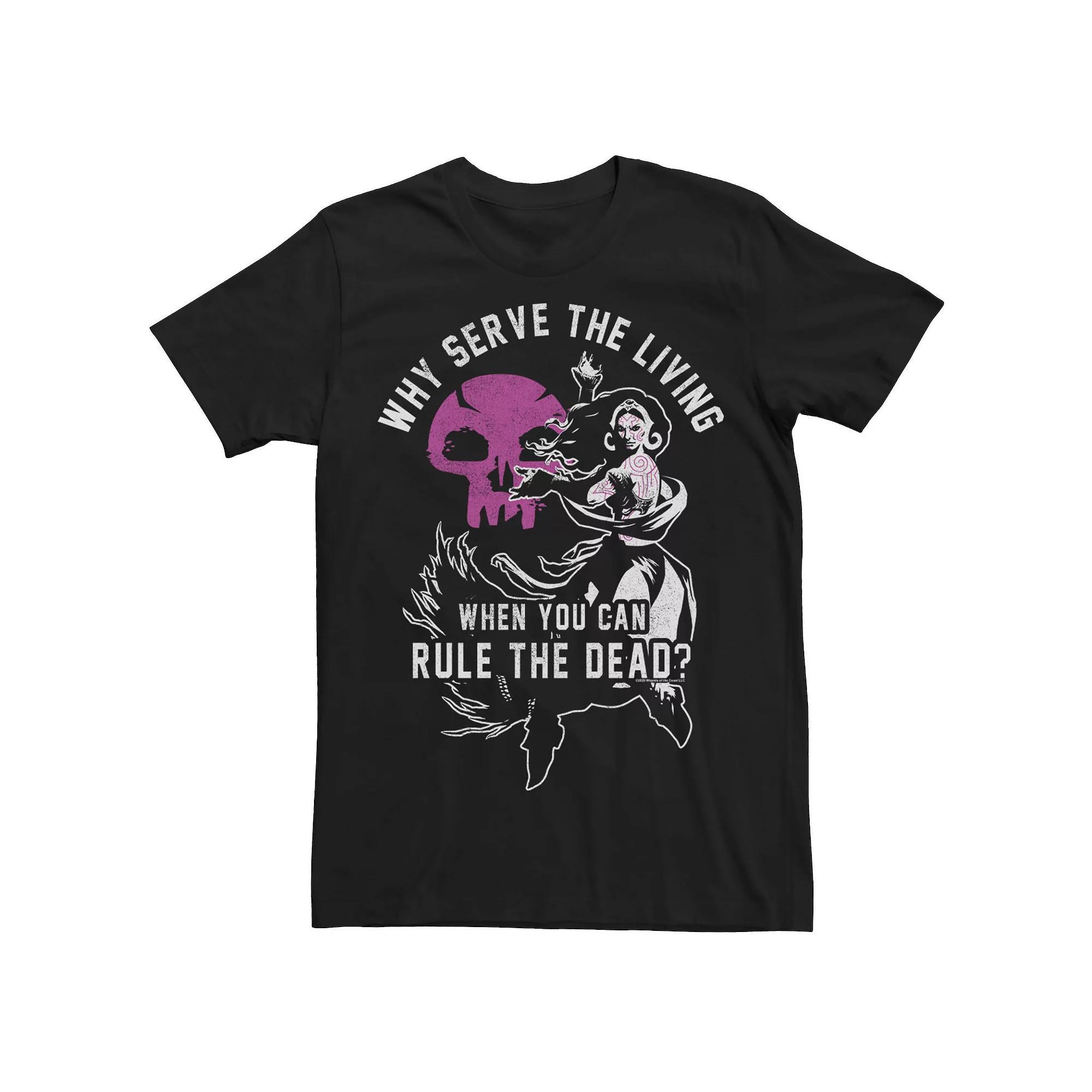 Men's Magic The Gathering Liliana Rule The Dead Poster Tee, Size: Medium, Black Product Image