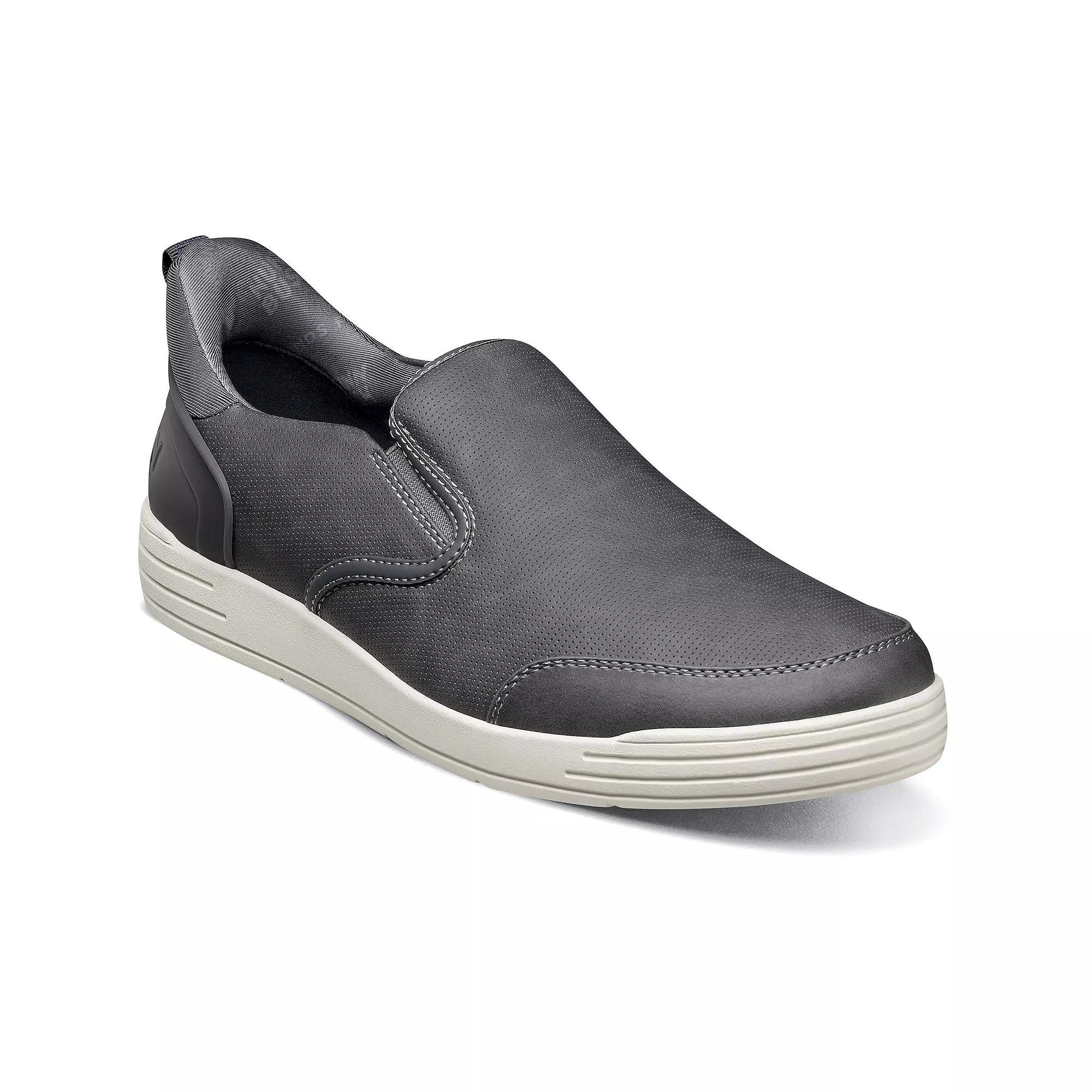 Nunn Bush® KORE City Walk EZ Hands Free Men's Slip-On Shoes, Size: 10.5 Wide, Grey Product Image