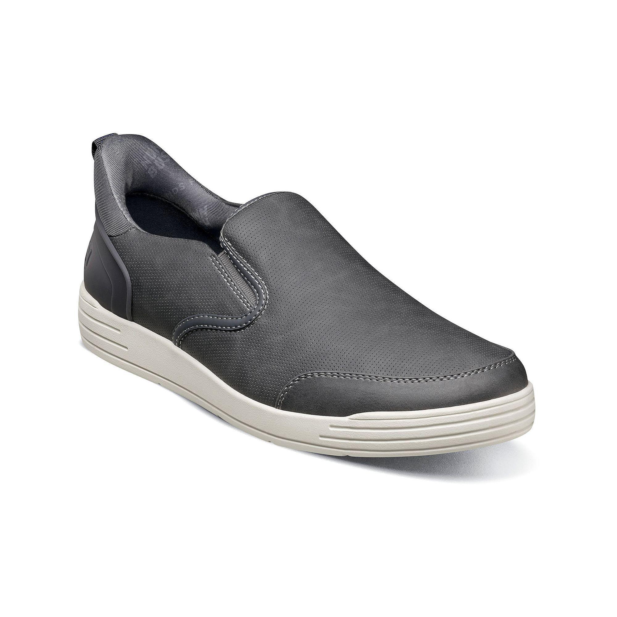 Nunn Bush® KORE City Walk EZ Hands Free Men's Slip-On Shoes, Size: 10.5 Wide, Grey Product Image