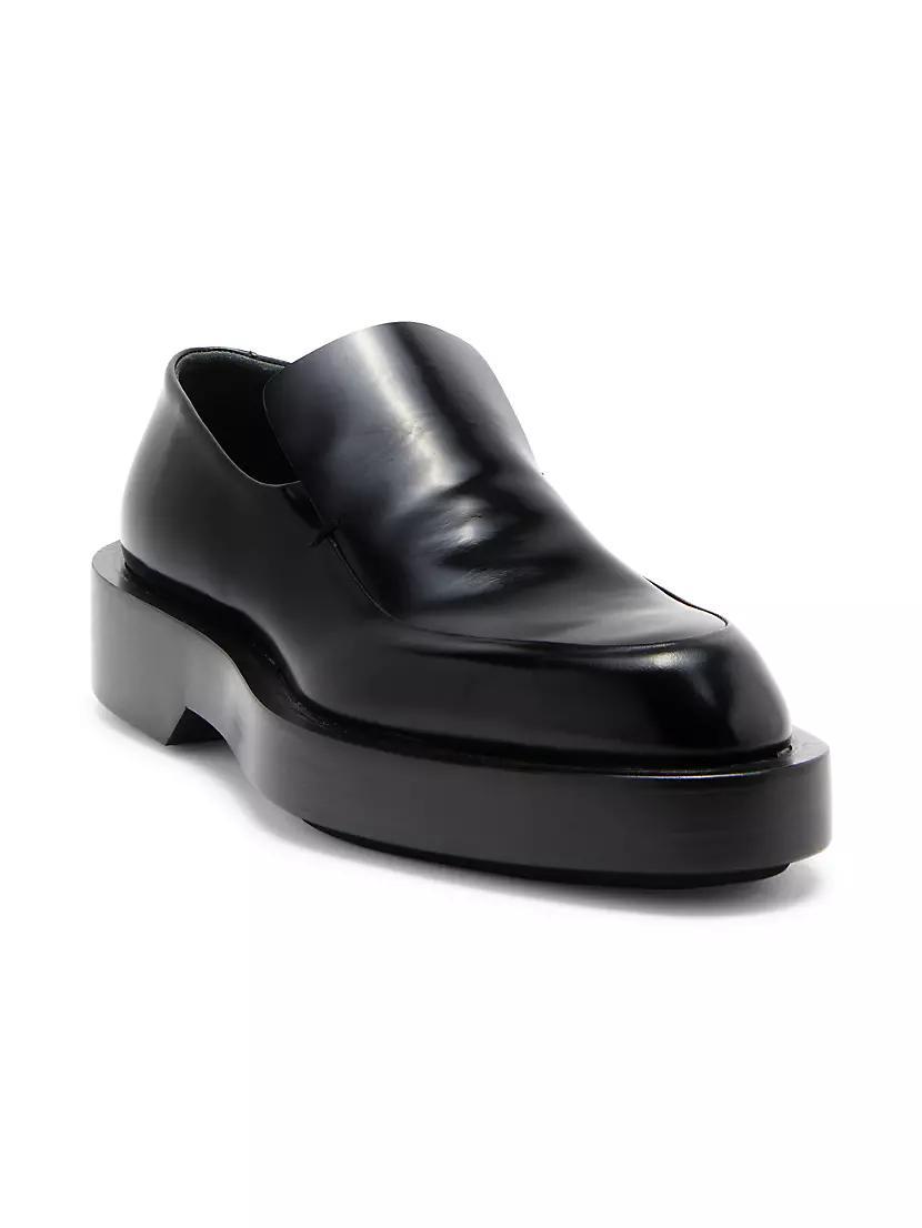 Elegant Platform Leather Shoes Product Image
