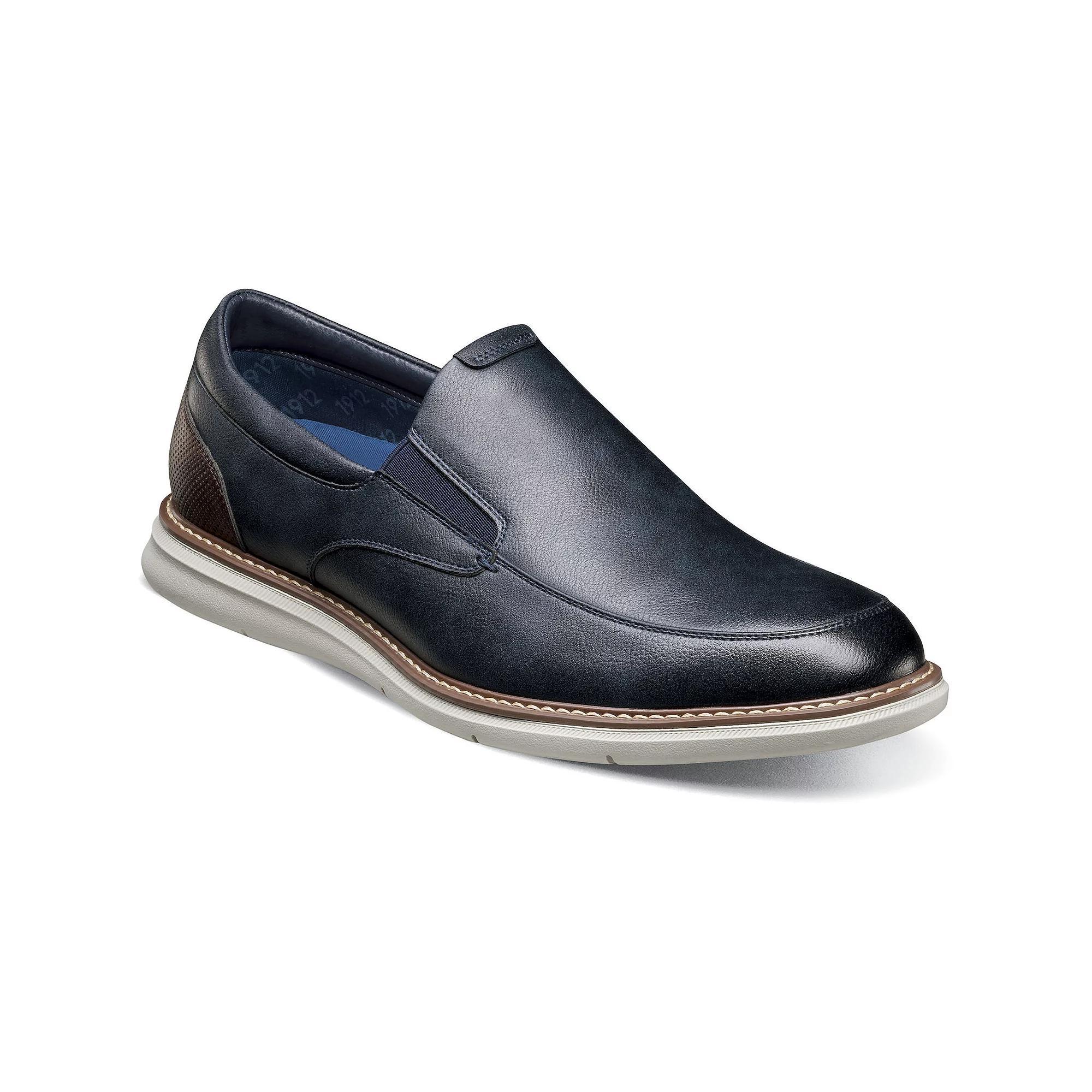 Nunn Bush® Chase Men's Casual Moc Toe Slip-On Shoes, Size: 12, Blue Team Product Image