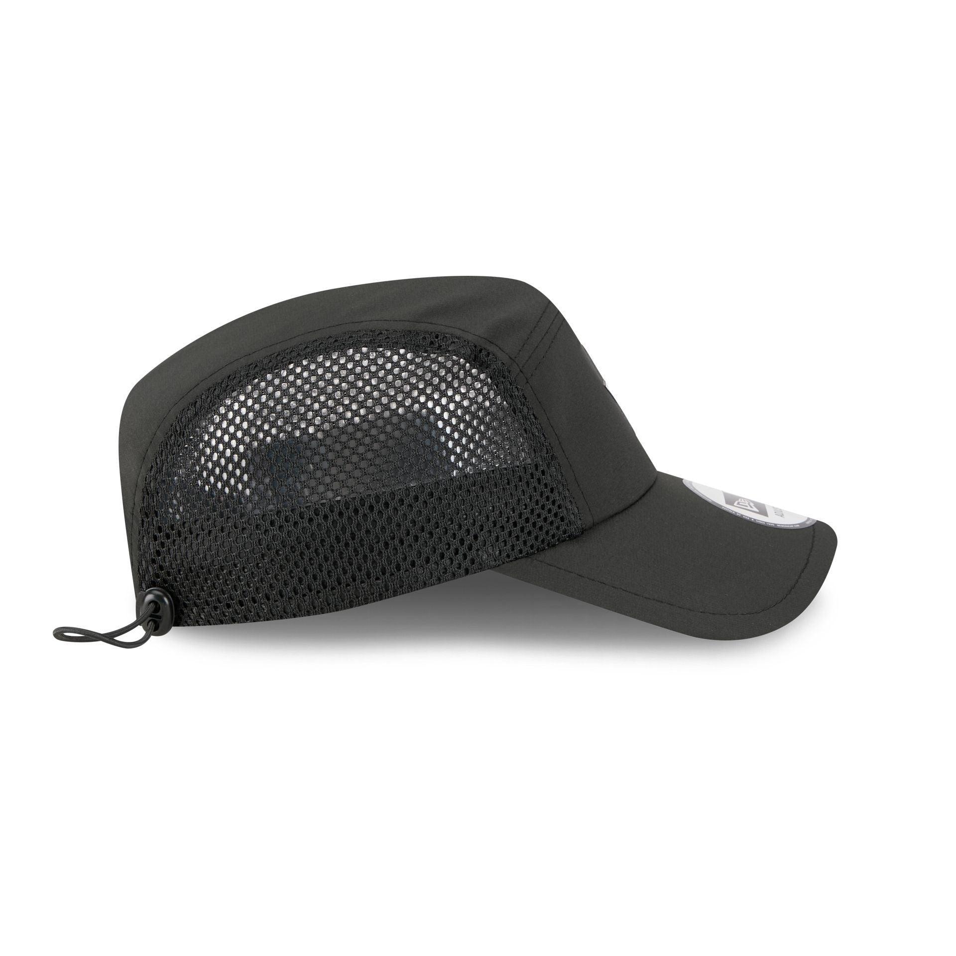 Dallas Cowboys Black Poly Runner Adjustable Hat Male Product Image