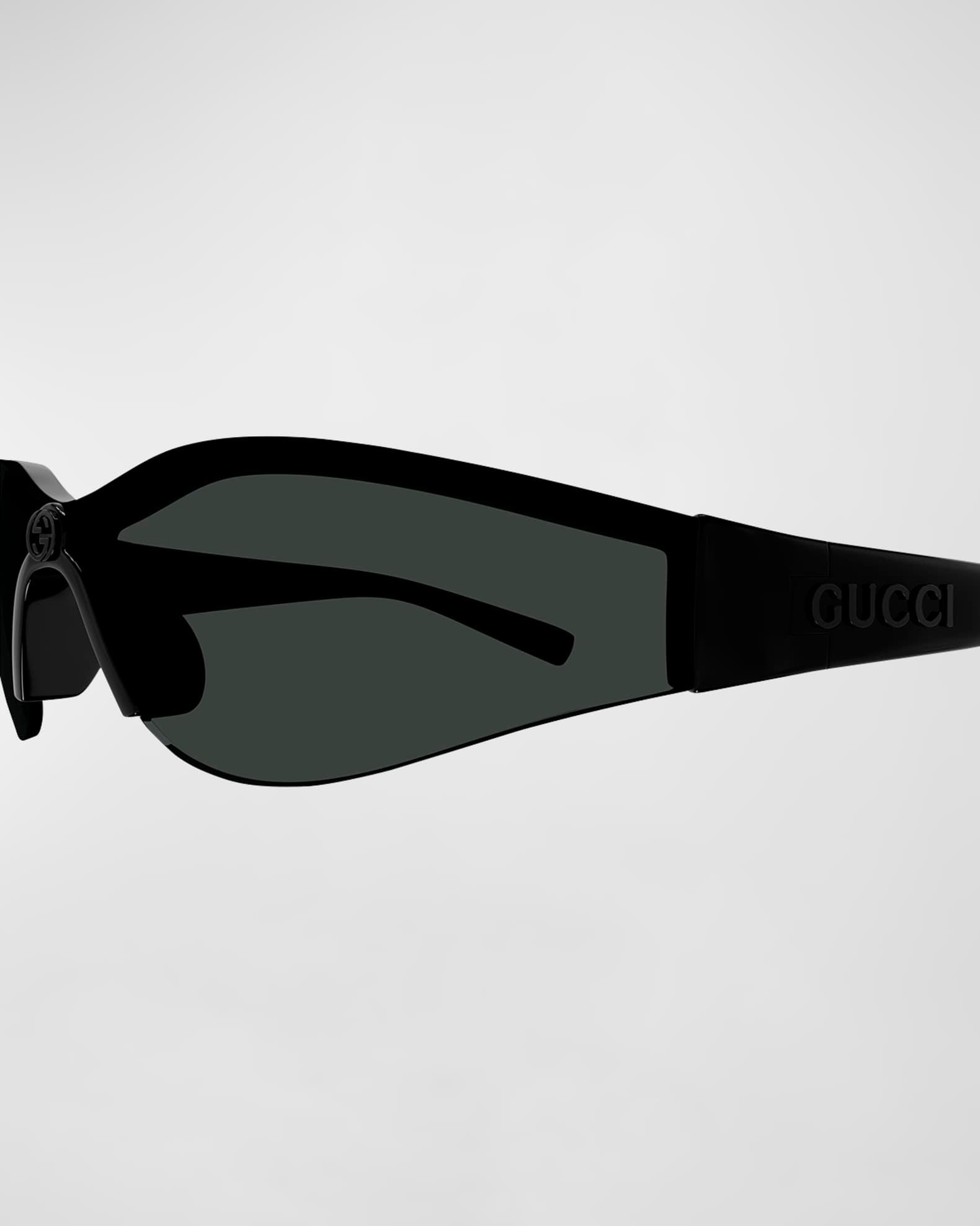 Logo Plastic Shield Sunglasses  Product Image