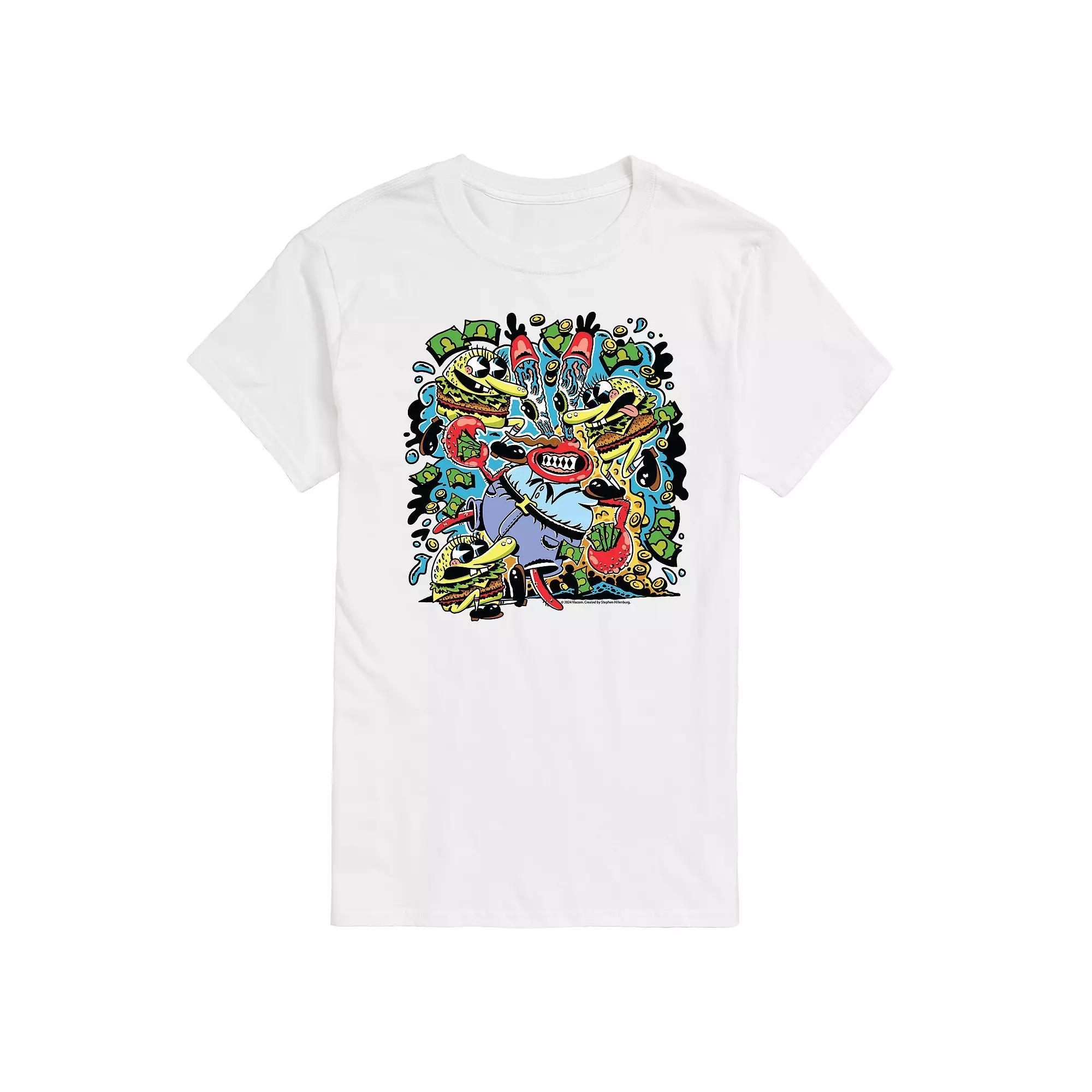 Mens SpongeBob SquarePants Mr. K Money Graphic Tee Product Image